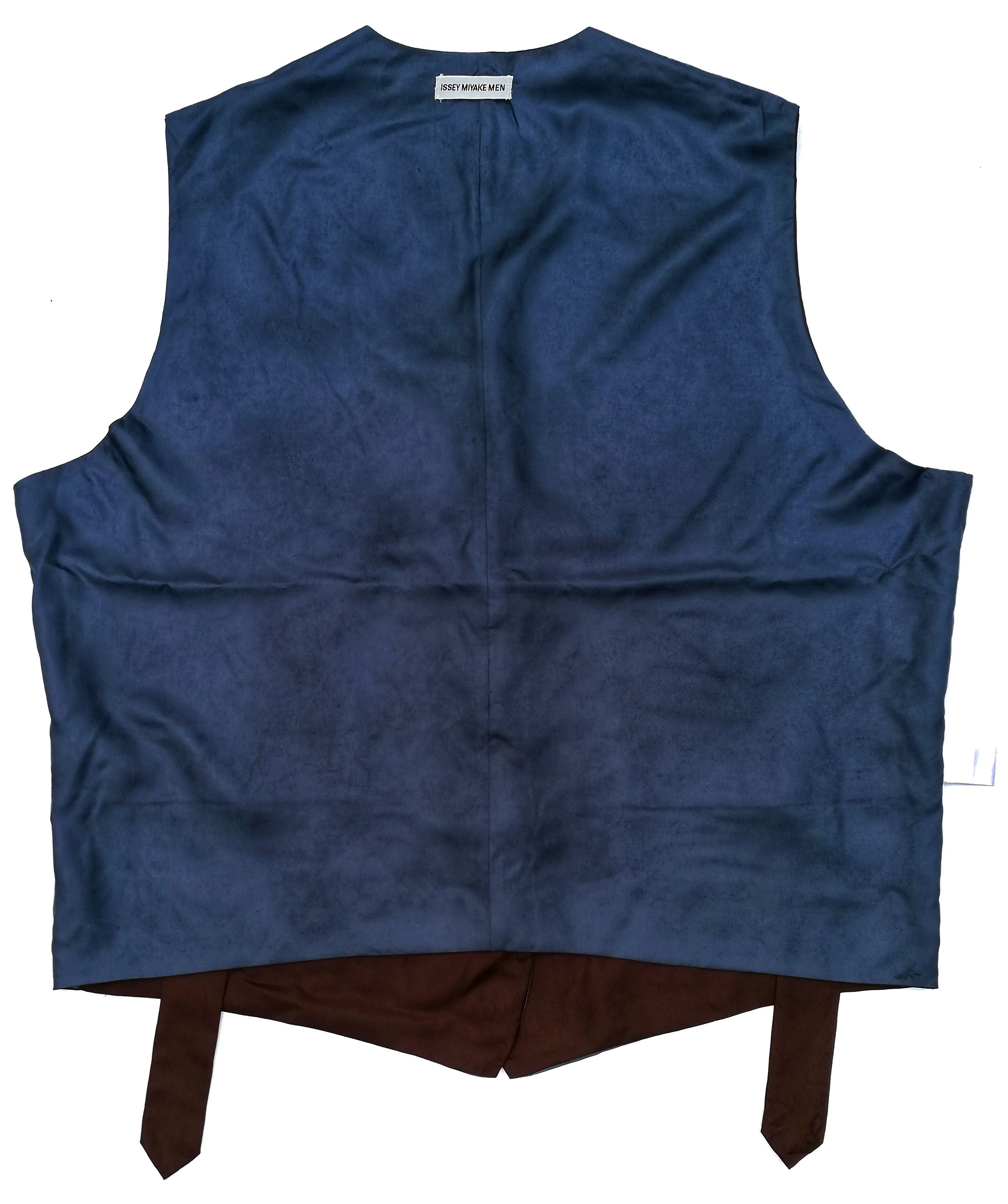 Issey Miyake 🔥Issey Miyake Men Oversized Vest Polyester Riversible🔥 Size US XL / EU 56 / 4 - 10 Thumbnail