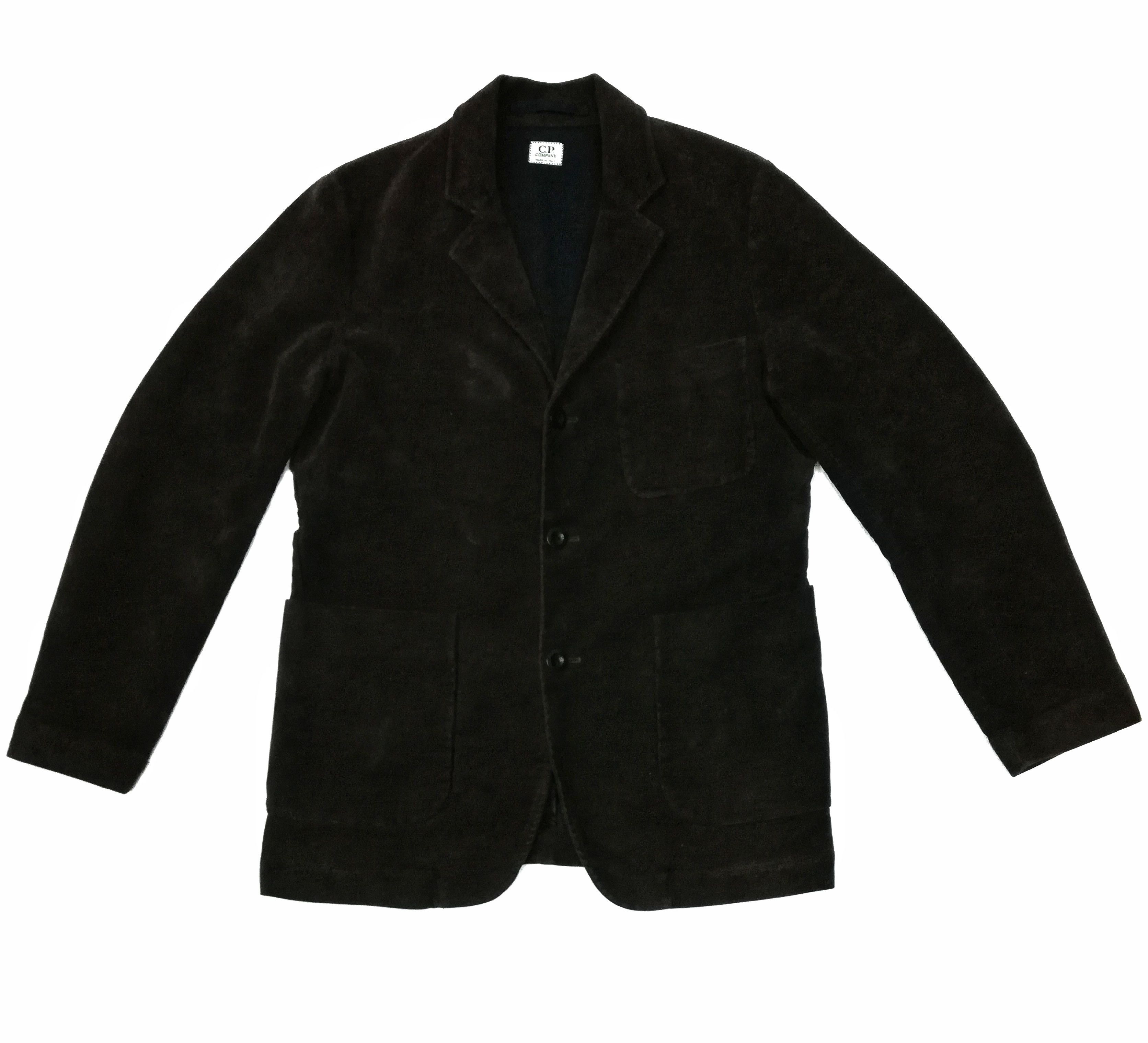 C.P. Company × Massimo Osti × Velvet 🔥GRAIL Archival 🇮🇹 CP Company S.P.A. Velvet Blazer Coat Size US M / EU 48-50 / 2 - 2 Thumbnail