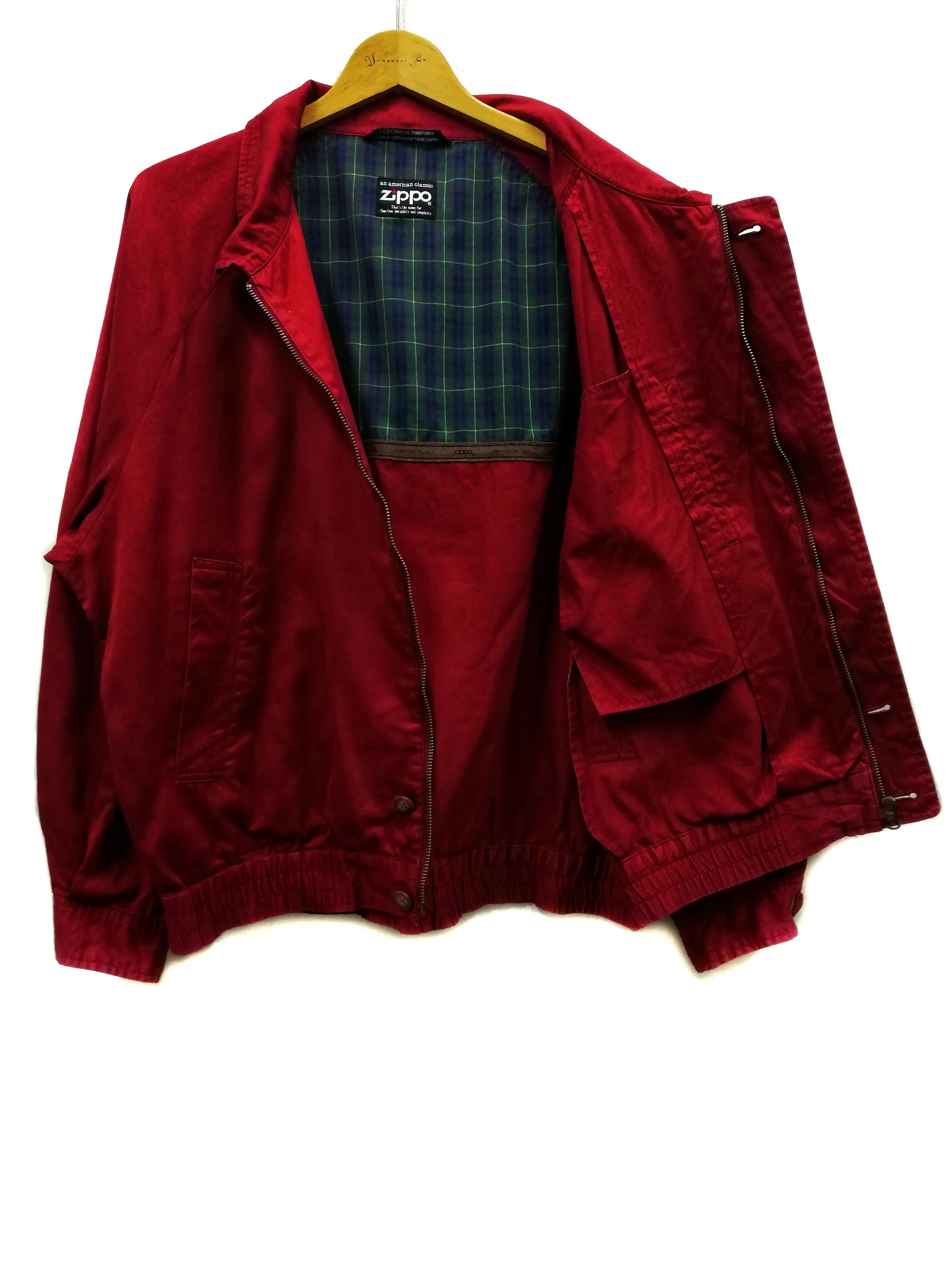 DePalma Workwear × Vintage × Zippo 🔥Vintage Zippo Red Amazing DePalma Workwear Zipper Jacket Size US L / EU 52-54 / 3 - 7 Thumbnail