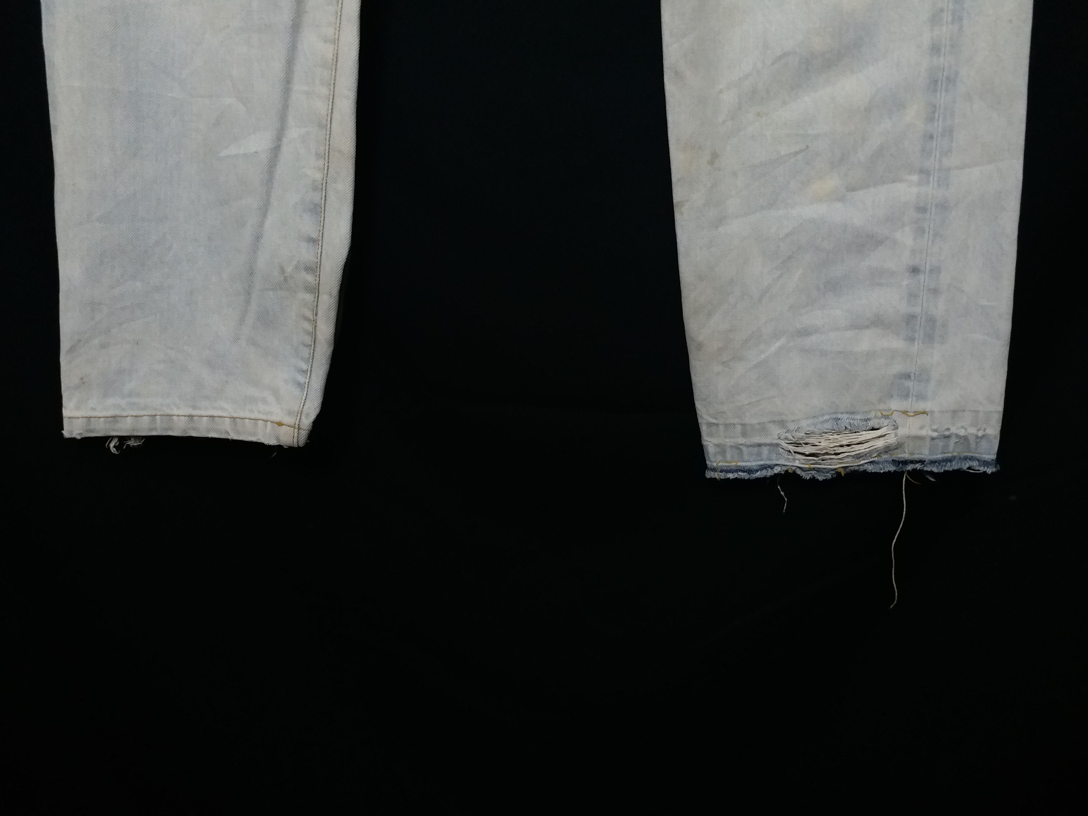 Post Overalls ❌SUMMER SALE❌Distressed Rusty Jeans Post Overall Japan33 Size US 33 - 8 Thumbnail