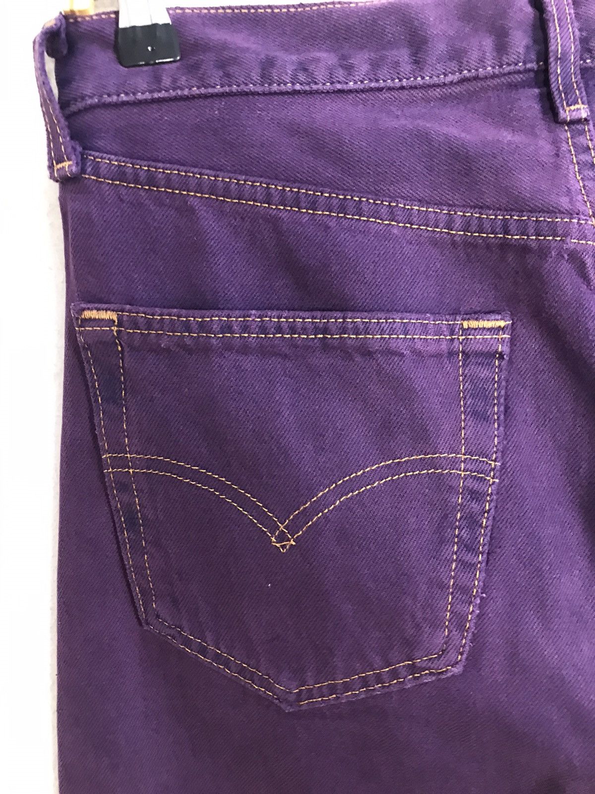 Levi's × Vintage Vintage Levis 501 Purple Colour Button Design Size US 30 / EU 46 - 12 Thumbnail