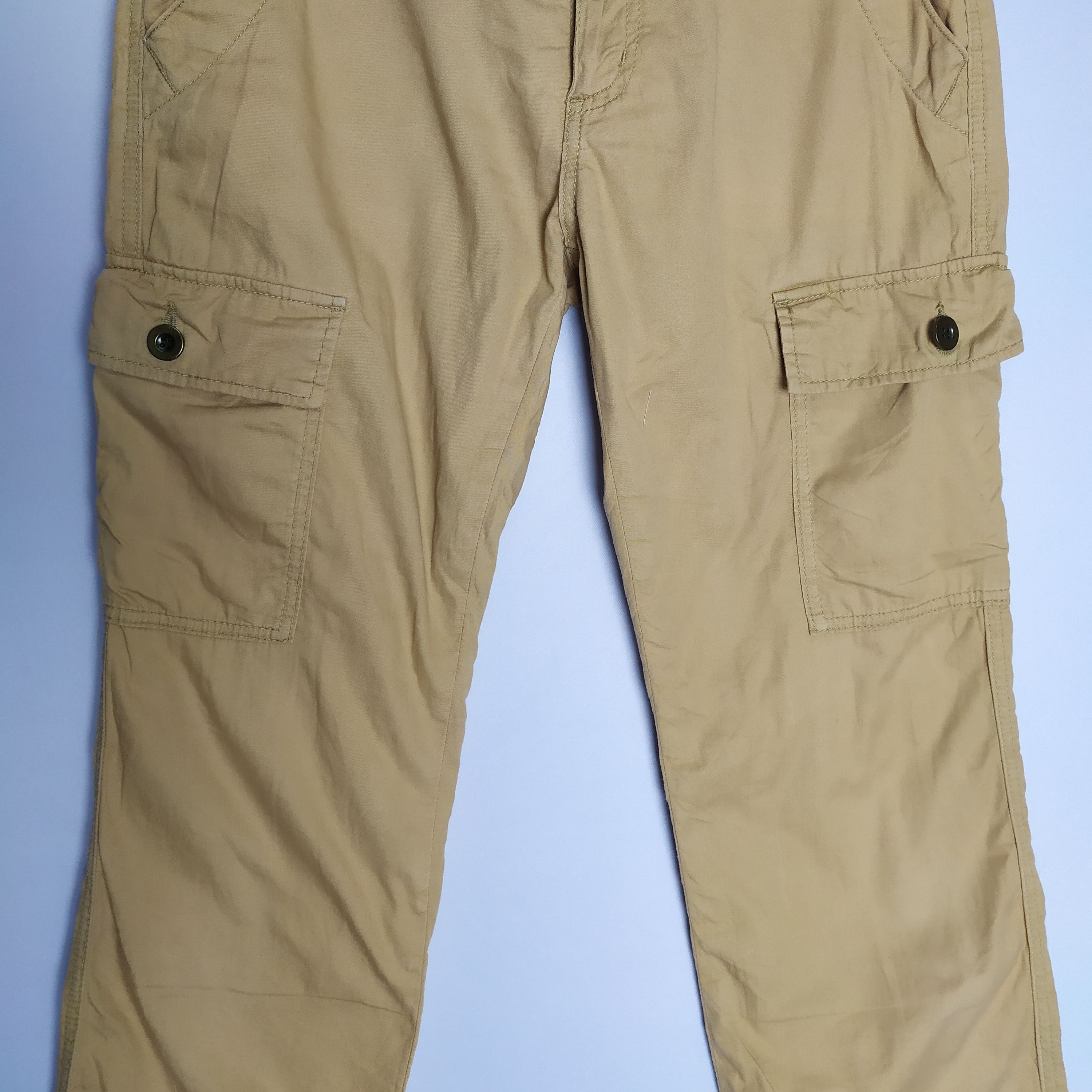 Japanese Brand LIFE GOES CARGO PANTS MULTIPOCKET TACTICAL Size US 27 - 5 Thumbnail