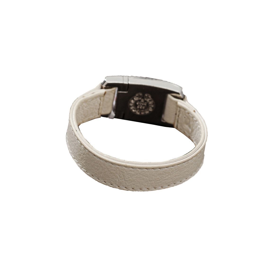 Chrome Hearts CHROME HEARTS CH CROSS WHITE LEATHER BRACELET Size ONE SIZE - 3 Thumbnail