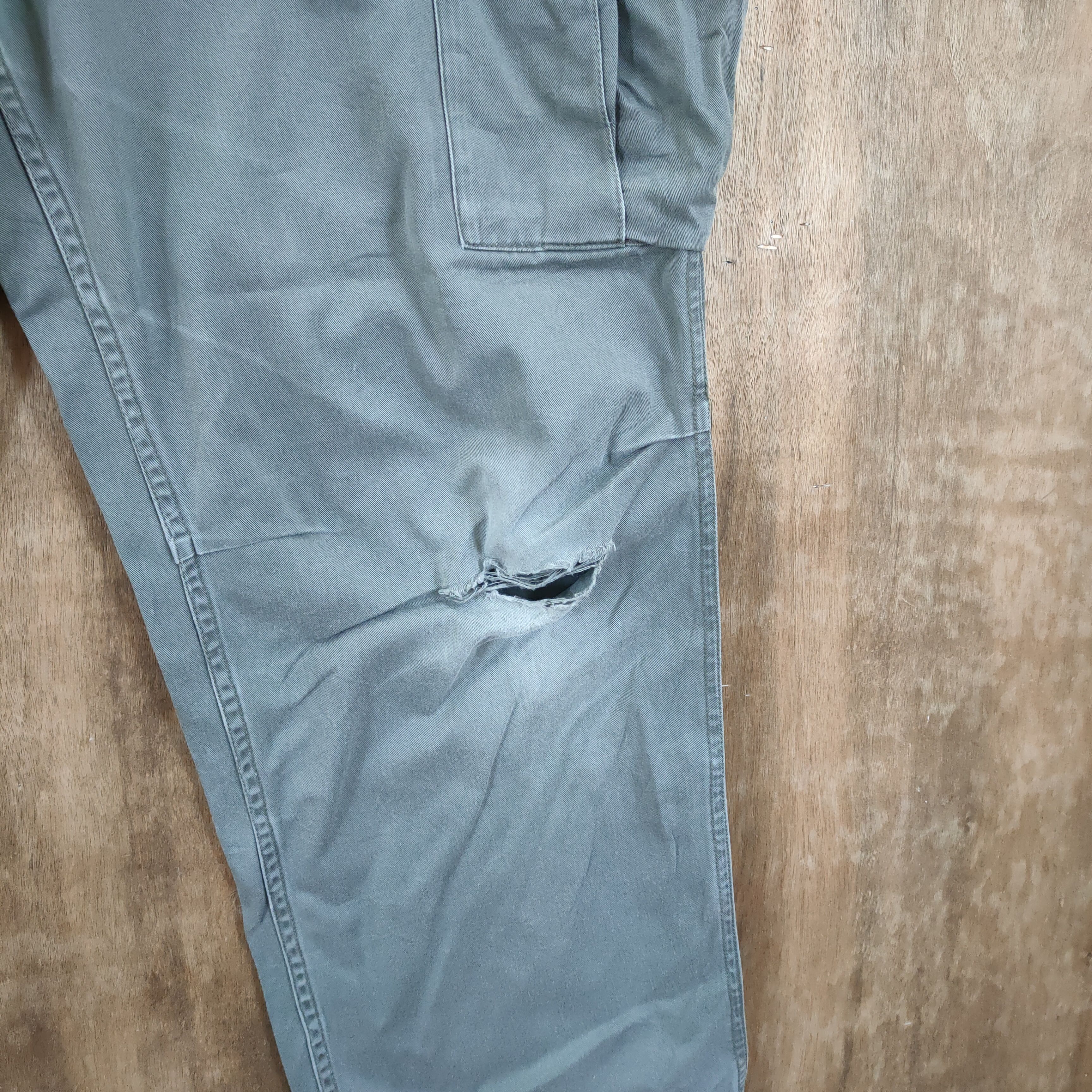 Japanese Brand × Vintage OAK POINTE CARGO PANTS/DAMAGE KNEE Size US 31 - 7 Thumbnail