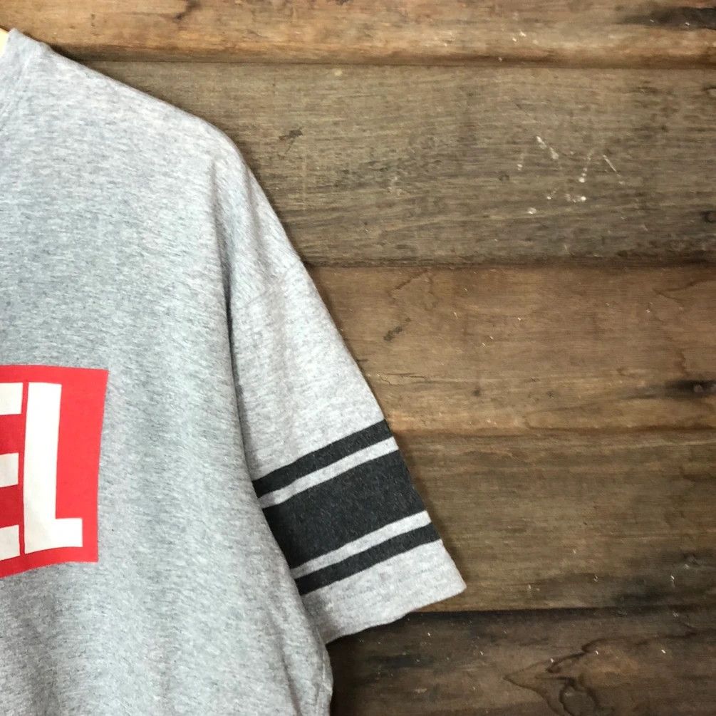 Cartoon Network × Marvel Comics × Vintage all hero Marvel printed Grey Big Logo Shirt #3304 Size US XL / EU 56 / 4 - 10 Thumbnail