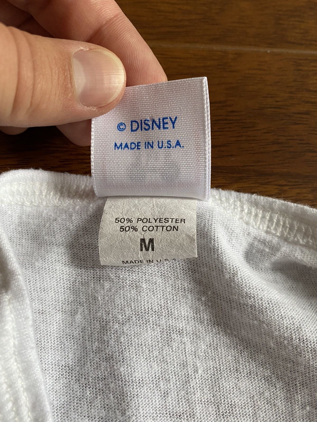 Disney × Mickey Mouse × Vintage Disney Wear Vintage Mickey Mouse 1 Button T-Shirt Medium Size US M / EU 48-50 / 2 - 6 Thumbnail