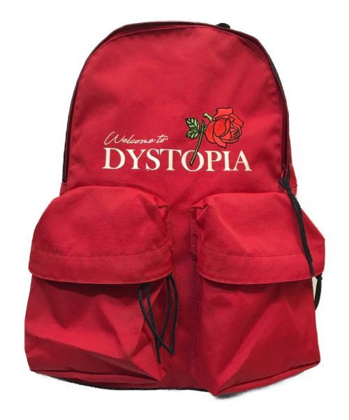 image of Undercover Dystopia Backpack in Red, Men's