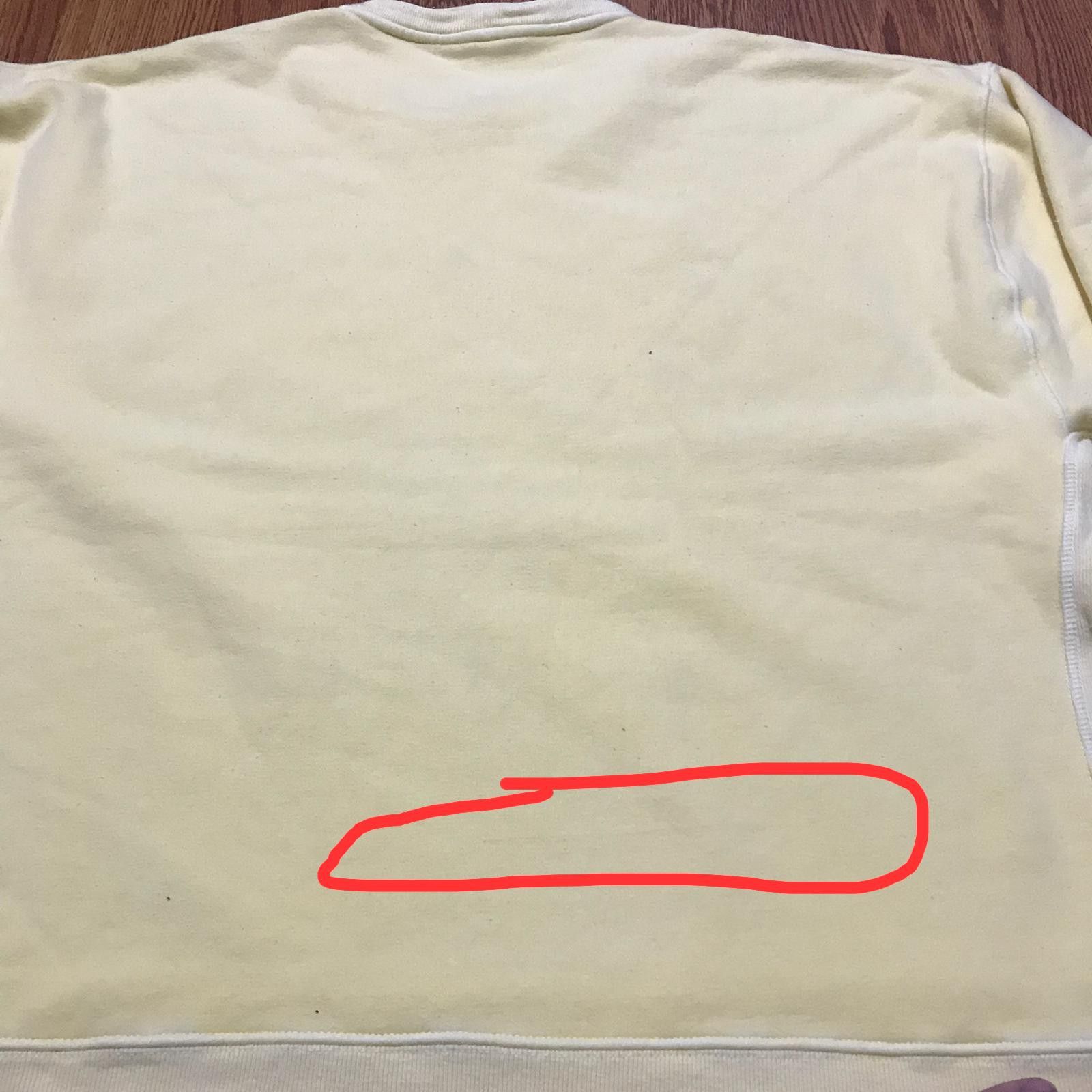 Yeezy go15 yeezy season 3 sweatshirt (little defect) Size US M / EU 48-50 / 2 - 5 Thumbnail
