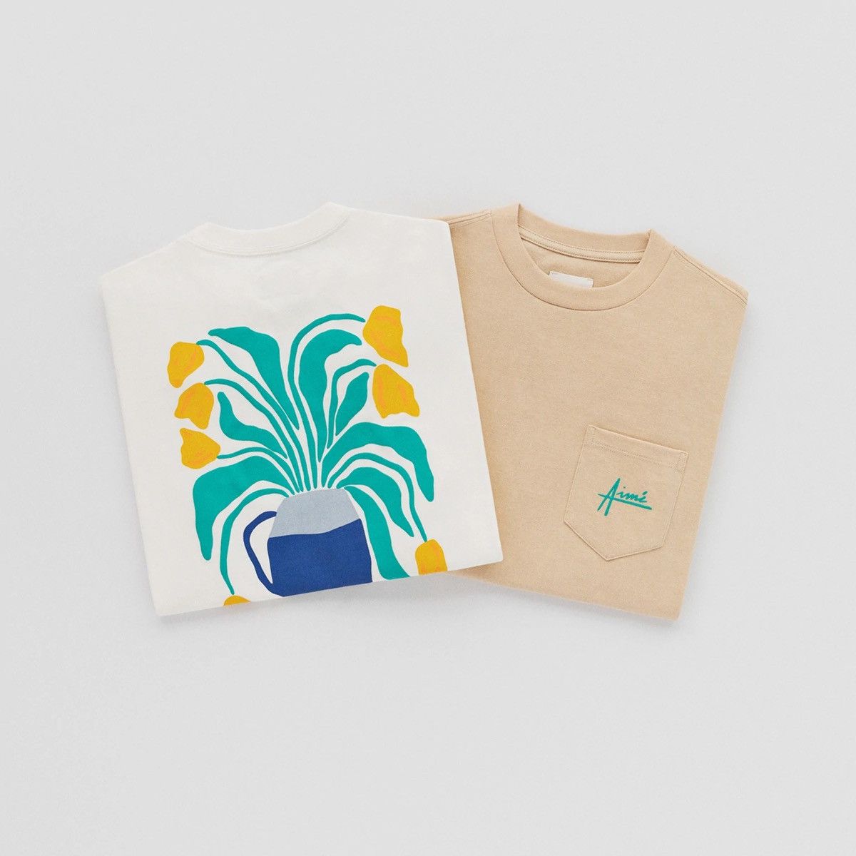Aime Leon Dore Tulips Long-Sleeve Graphic Tee | Grailed