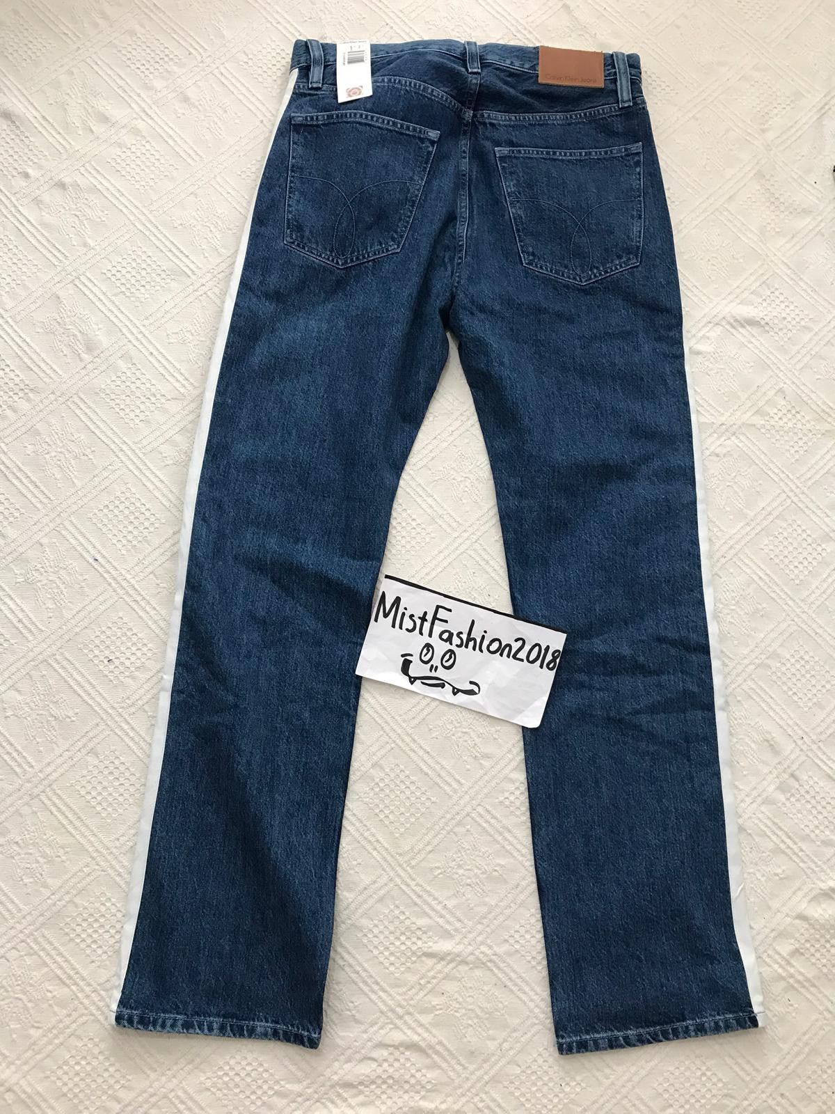 Calvin Klein calvin klein stripe straight jeans Size US 32 / EU 48 - 4 Thumbnail