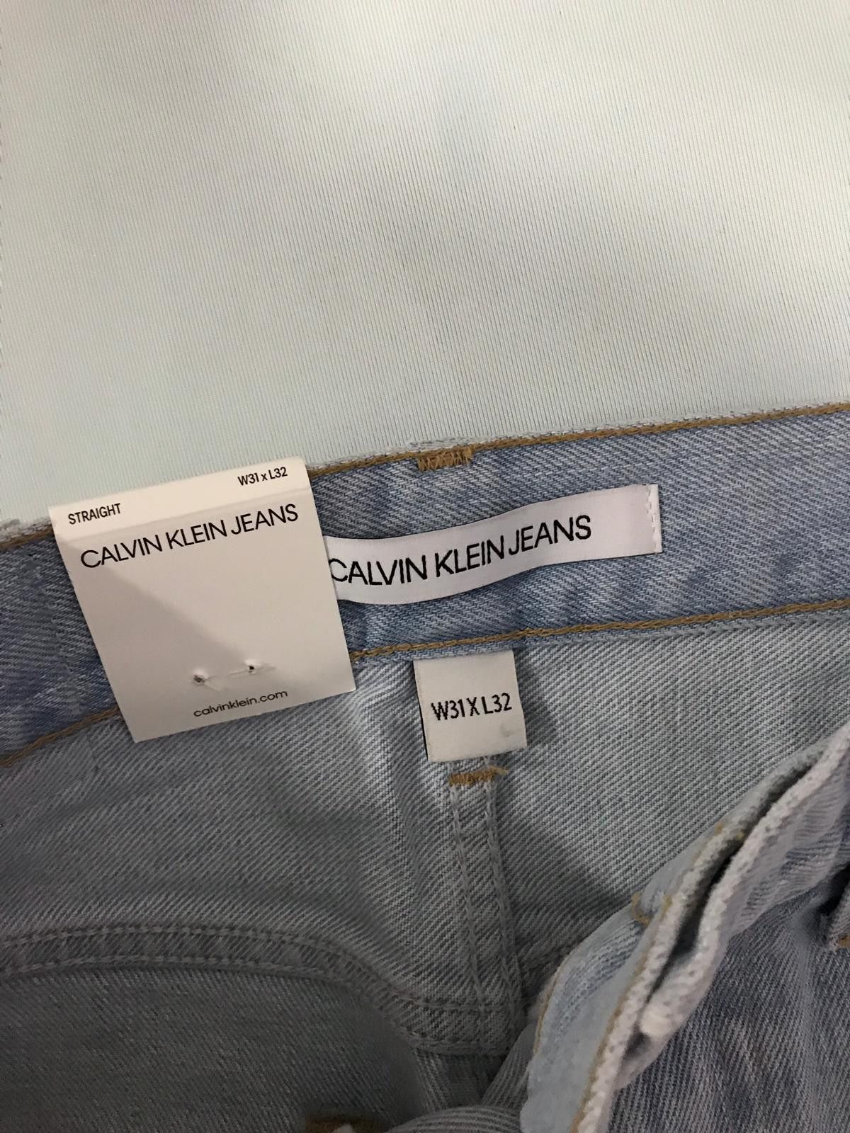 Calvin Klein ıp17 CK jeans asia patch denim Size US 31 - 6 Thumbnail