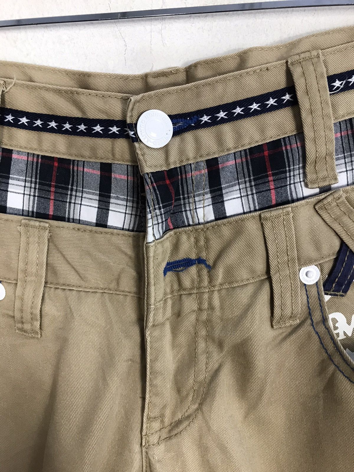 Japanese Brand × Vintage Vintage Dominate Handcrafted Double Waist Art Pocket Style Size US 31 - 7 Thumbnail