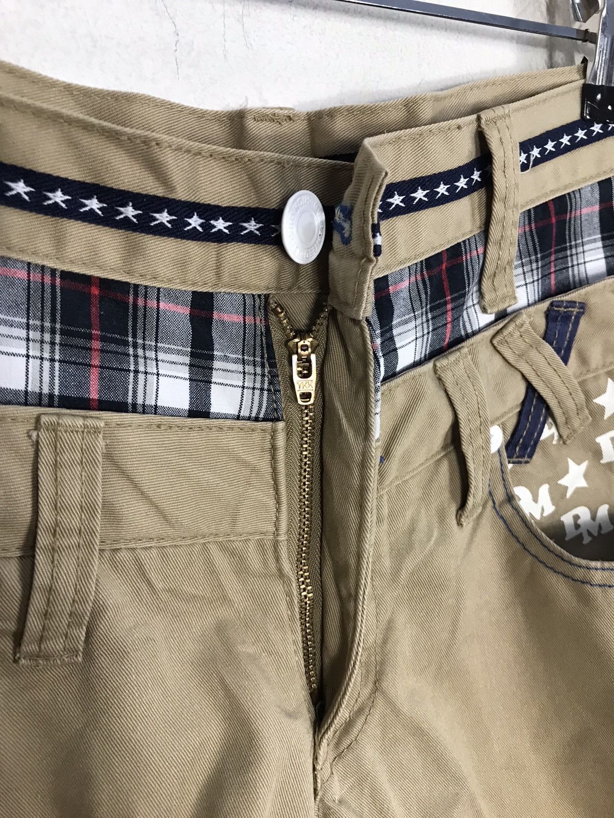 Japanese Brand × Vintage Vintage Dominate Handcrafted Double Waist Art Pocket Style Size US 31 - 9 Thumbnail