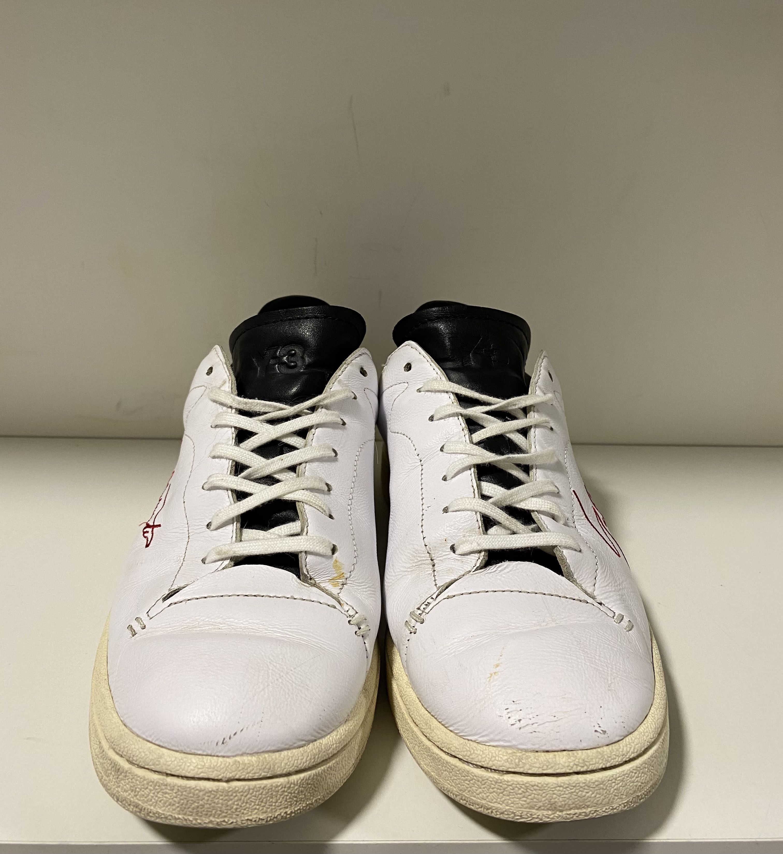 Y-3 Adidas Y-3 Yohji court sneakers Size US 8.5 / EU 41-42 - 3 Thumbnail