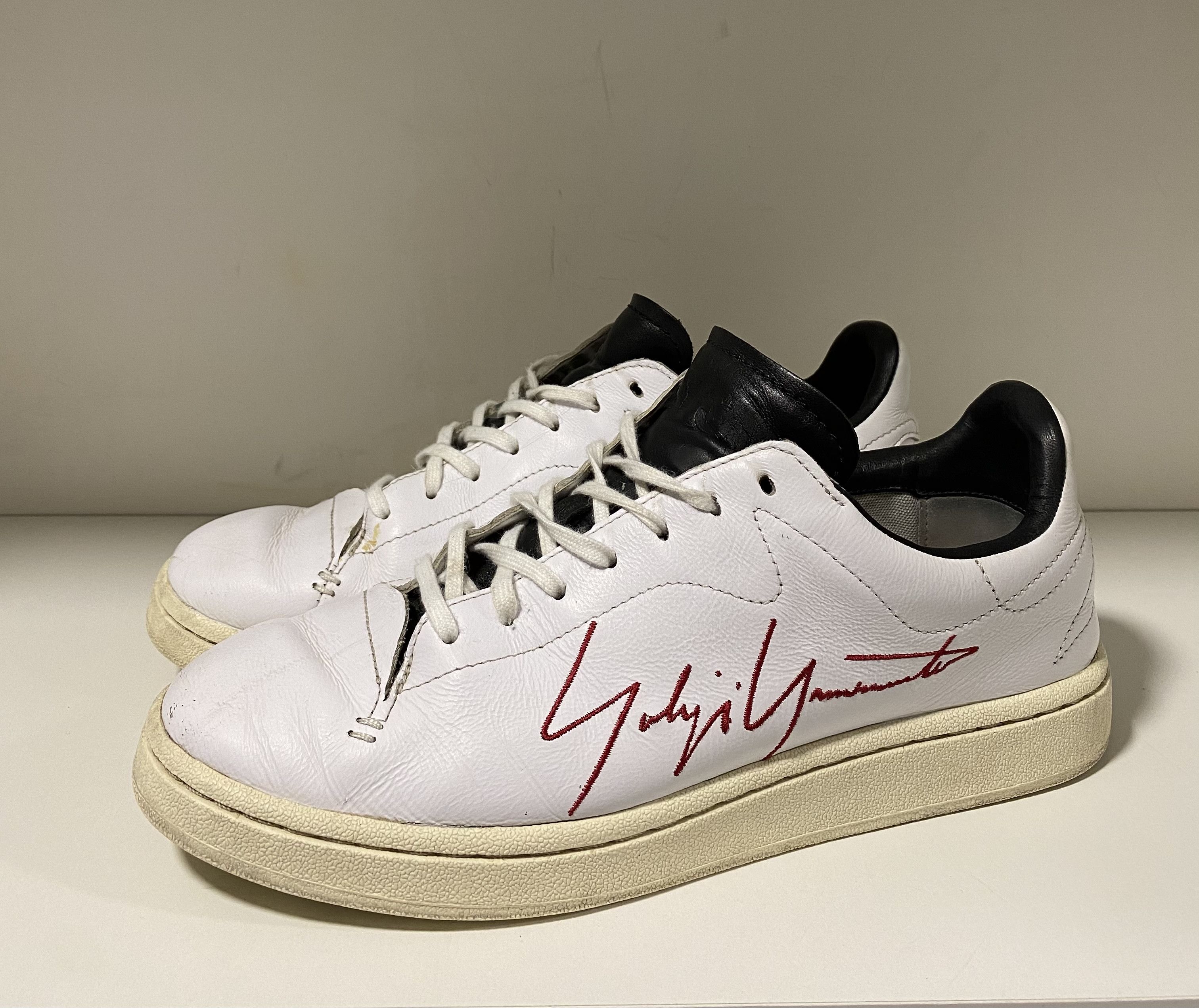 Y-3 Adidas Y-3 Yohji court sneakers Size US 8.5 / EU 41-42 - 2 Thumbnail