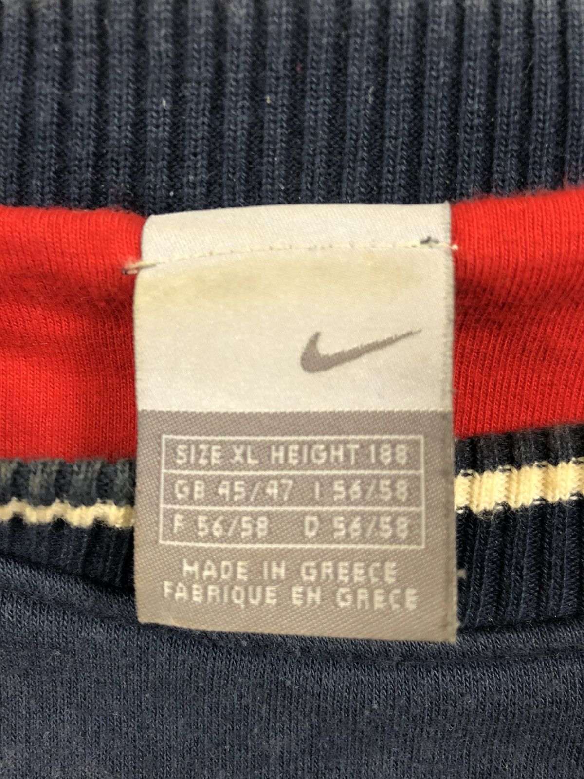 Nike × Vintage Nike vintage sweatshirt big logo Size US L / EU 52-54 / 3 - 3 Thumbnail