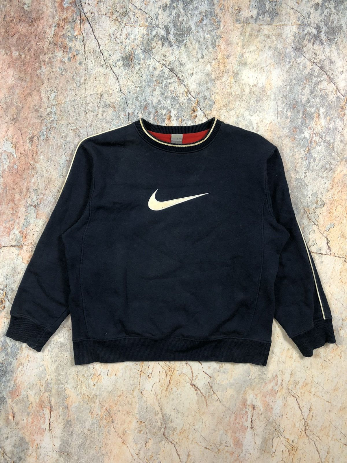 Nike × Vintage Nike vintage sweatshirt big logo Size US L / EU 52-54 / 3 - 2 Thumbnail