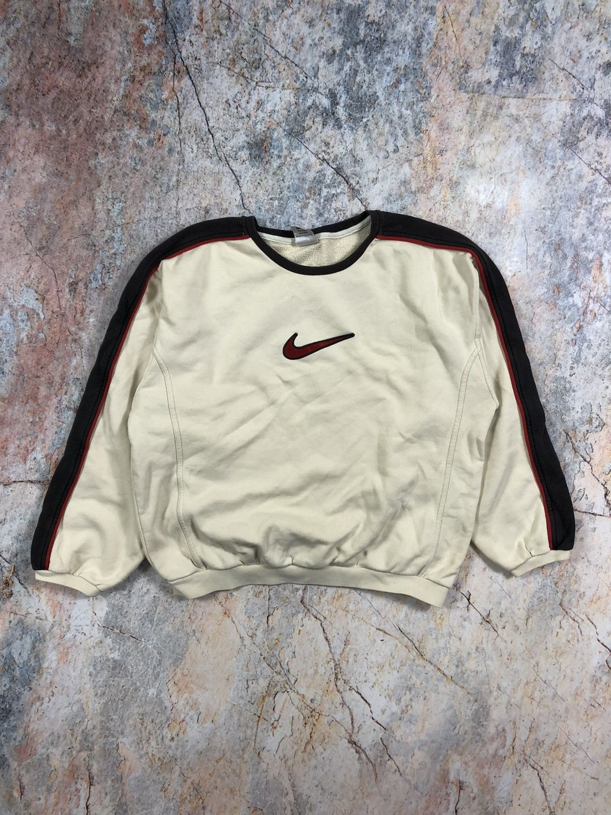 Nike × Vintage Nike vintage sweatshirt big logo Size US M / EU 48-50 / 2 - 1 Thumbnail