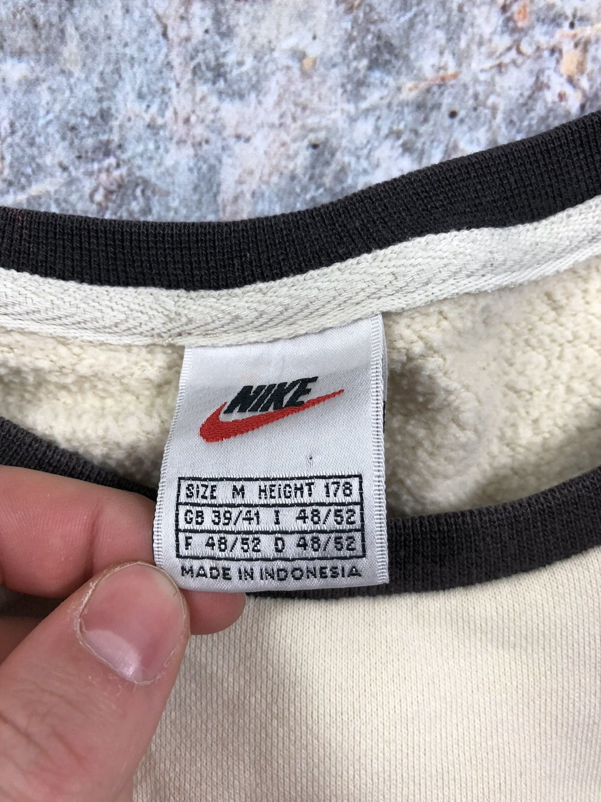 Nike × Vintage Nike vintage sweatshirt big logo Size US M / EU 48-50 / 2 - 4 Thumbnail