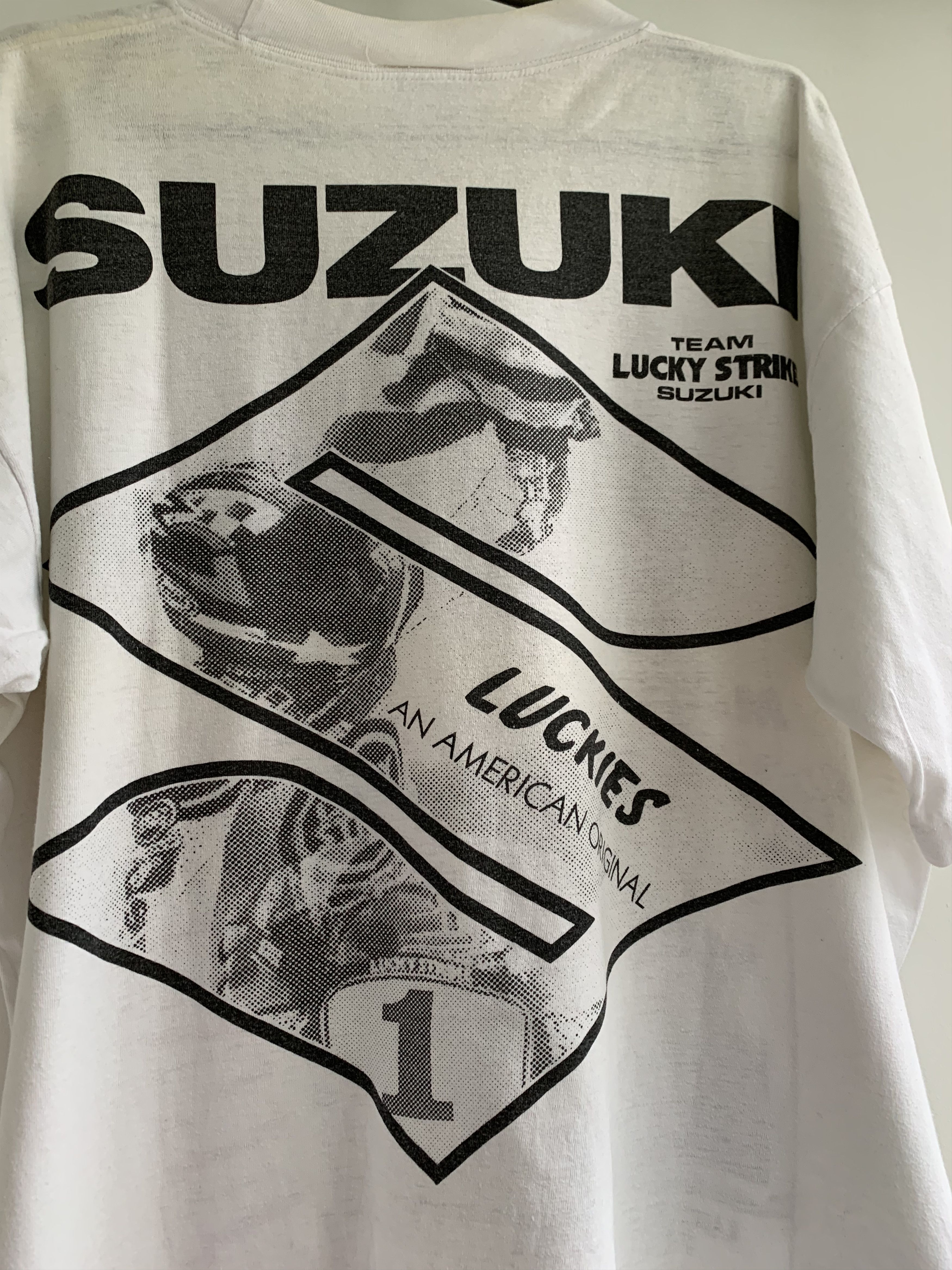 Vintage Lucky Strike vintage t shirt Size US XL / EU 56 / 4 - 8 Thumbnail