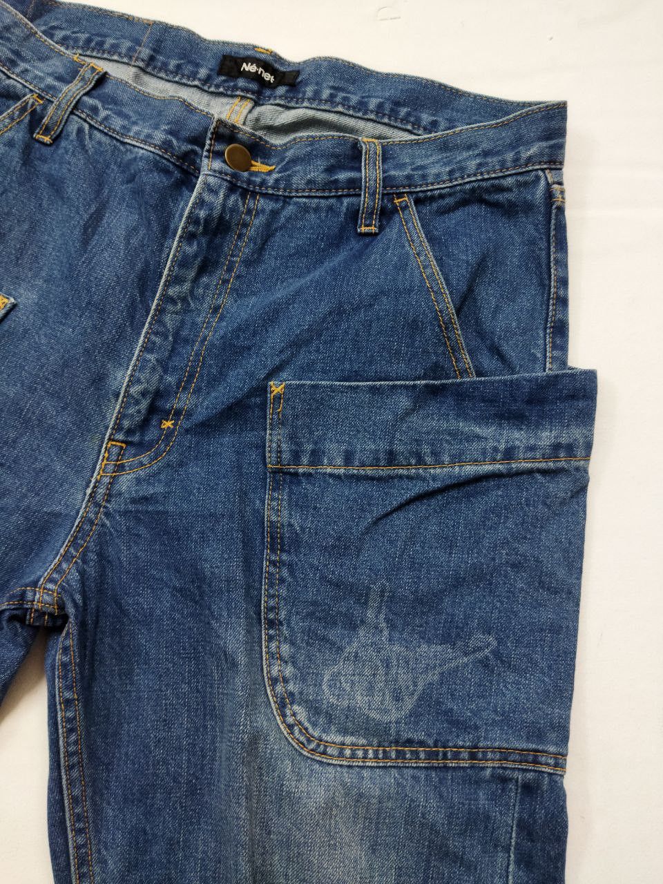 Issey Miyake Vintage Ne-net by Issey Miyake Jeans Size US 34 / EU 50 - 6 Thumbnail