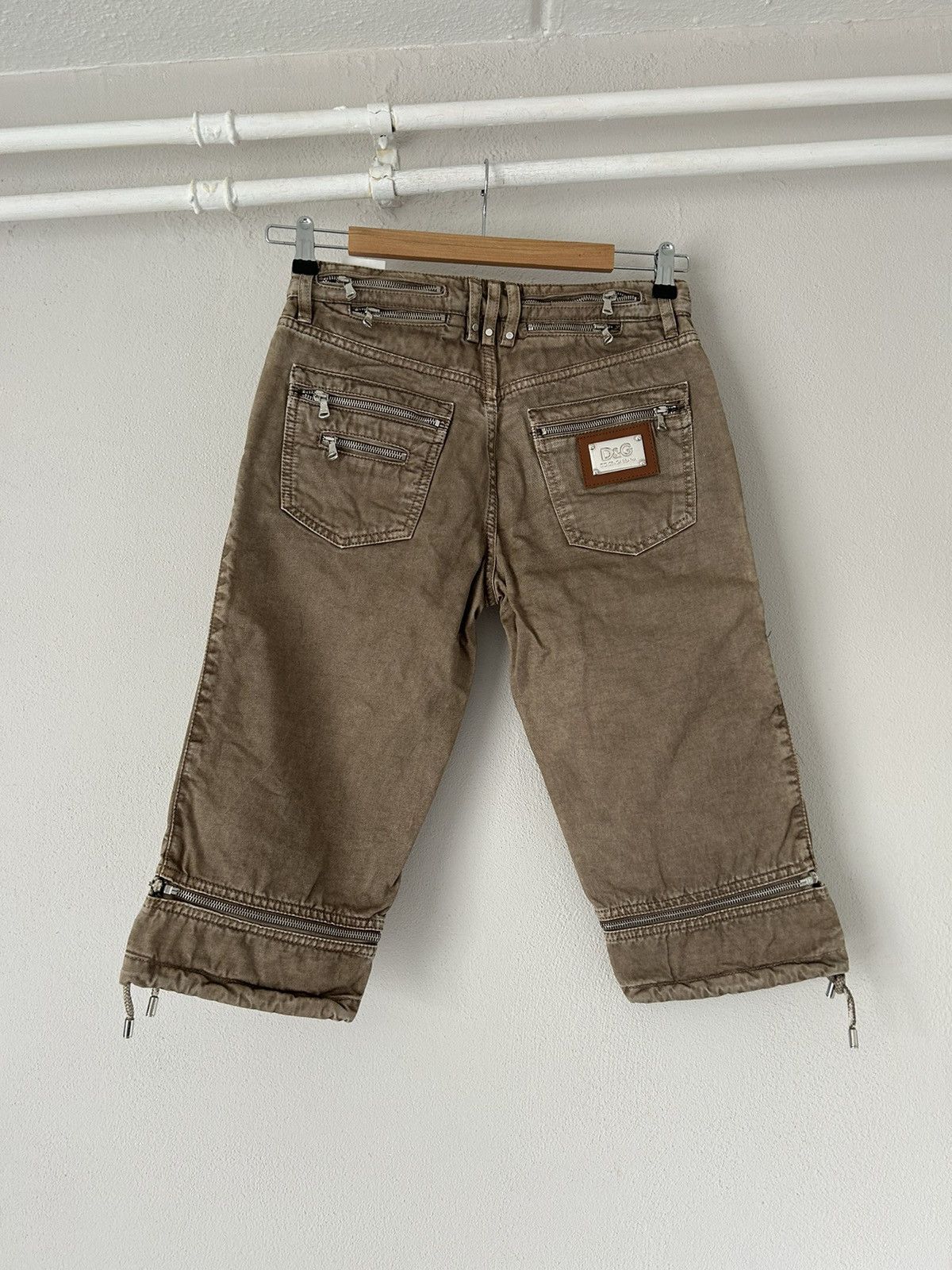 Dolce & Gabbana Zipper Denim Shorts Size US 31 - 2 Thumbnail
