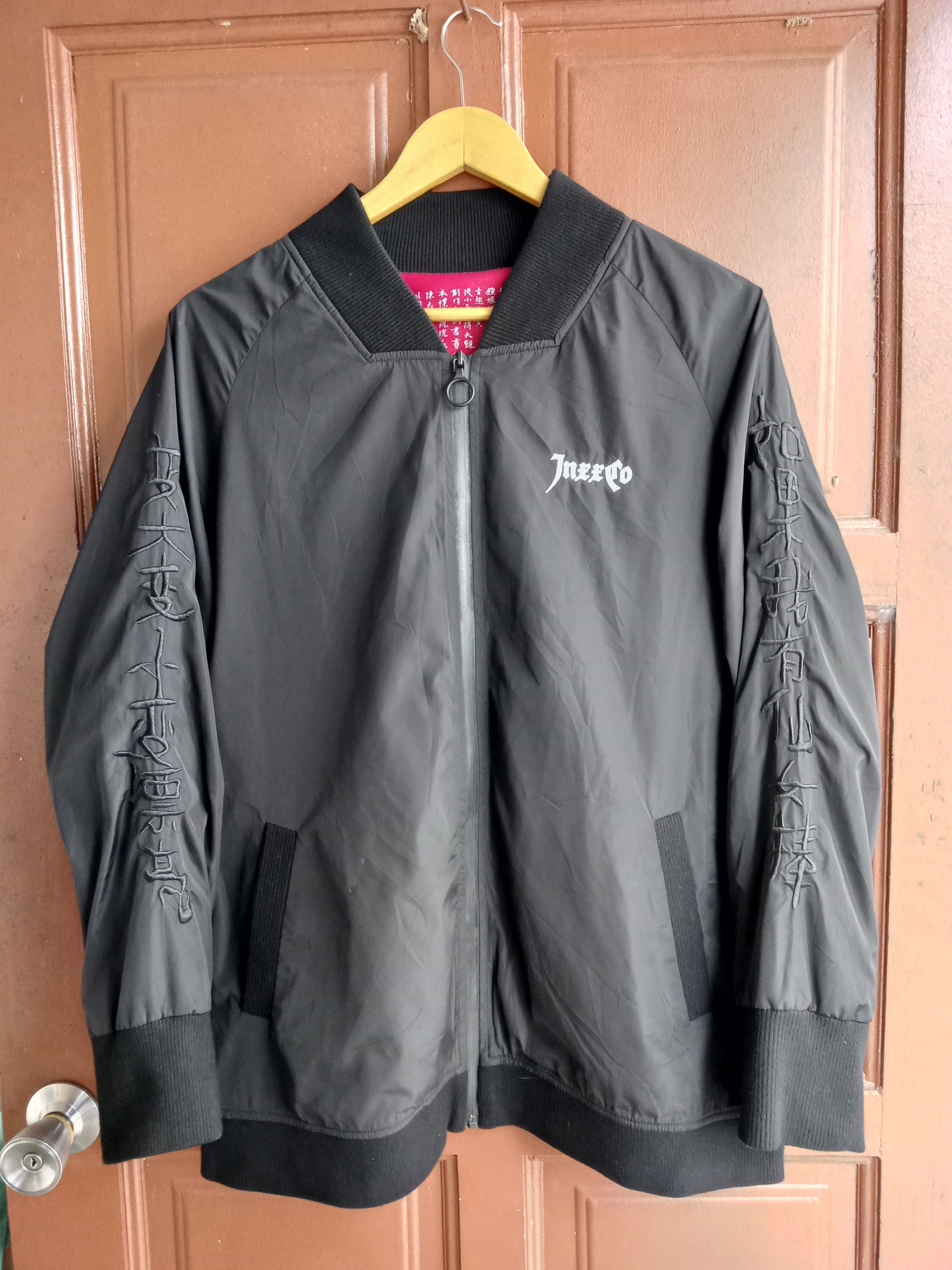 image of Ineero Master X Inxx Collection Bomber Jackets in Black, Men's (Size Small)