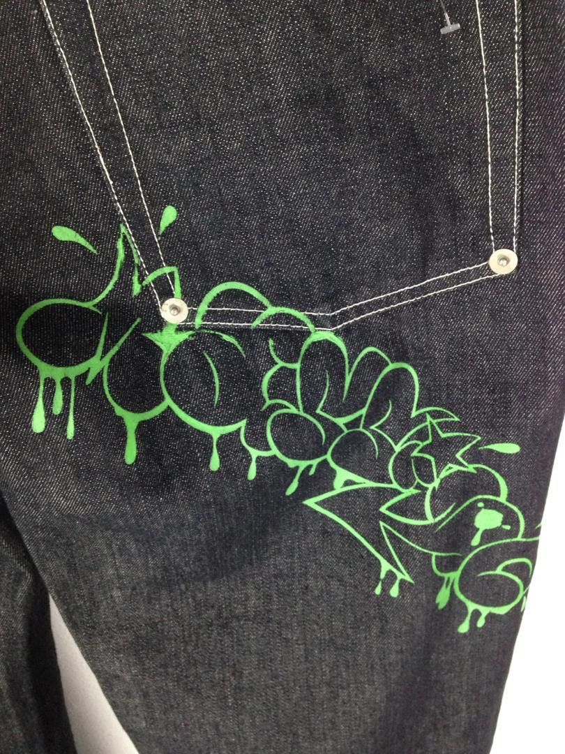 Octopus Octopus Army Jeans Pants Size US 33 - 7 Thumbnail