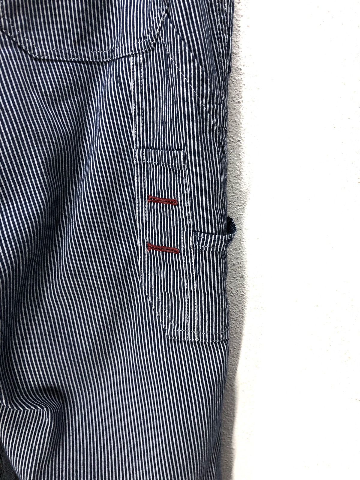 Japanese Brand CO’S Japanese Brand Stripe Cargo Pants Size US 29 - 6 Thumbnail