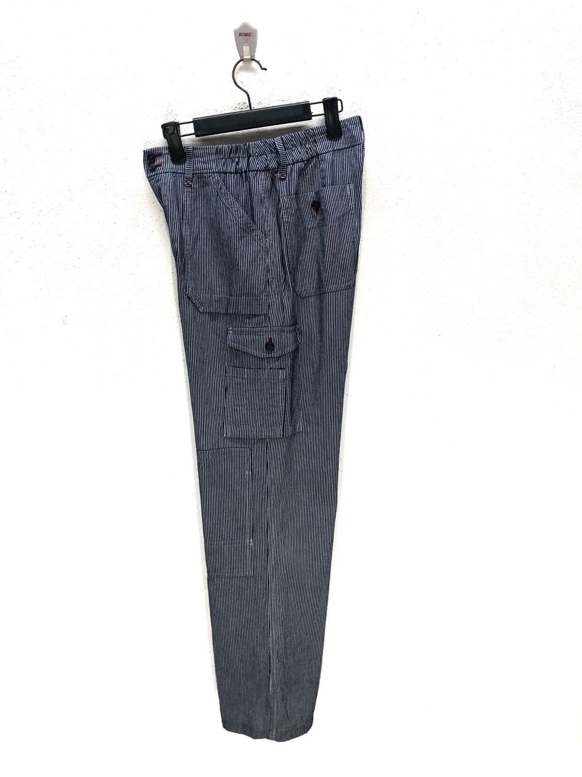 Japanese Brand CO’S Japanese Brand Stripe Cargo Pants Size US 29 - 3 Thumbnail