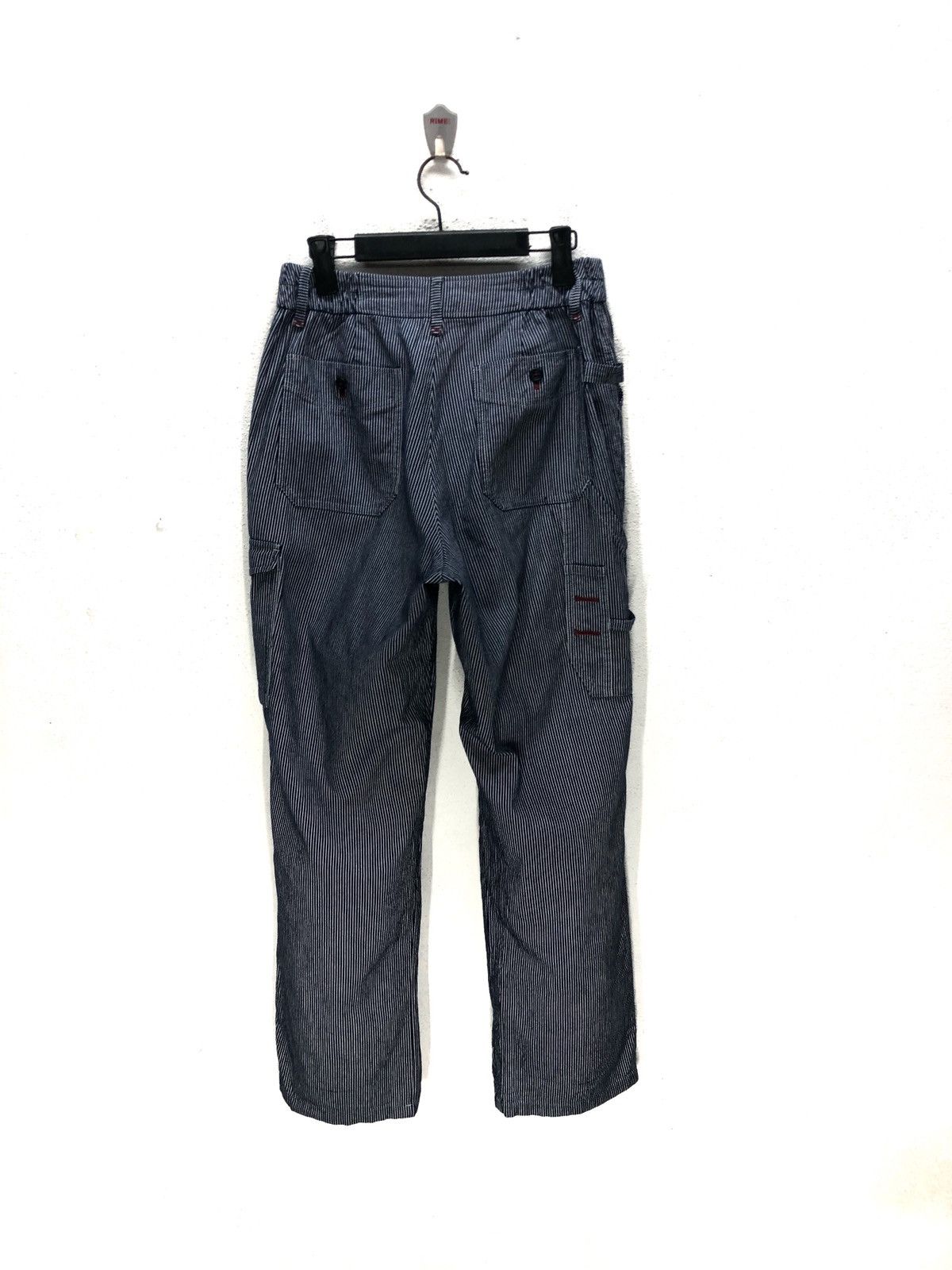 Japanese Brand CO’S Japanese Brand Stripe Cargo Pants Size US 29 - 2 Thumbnail