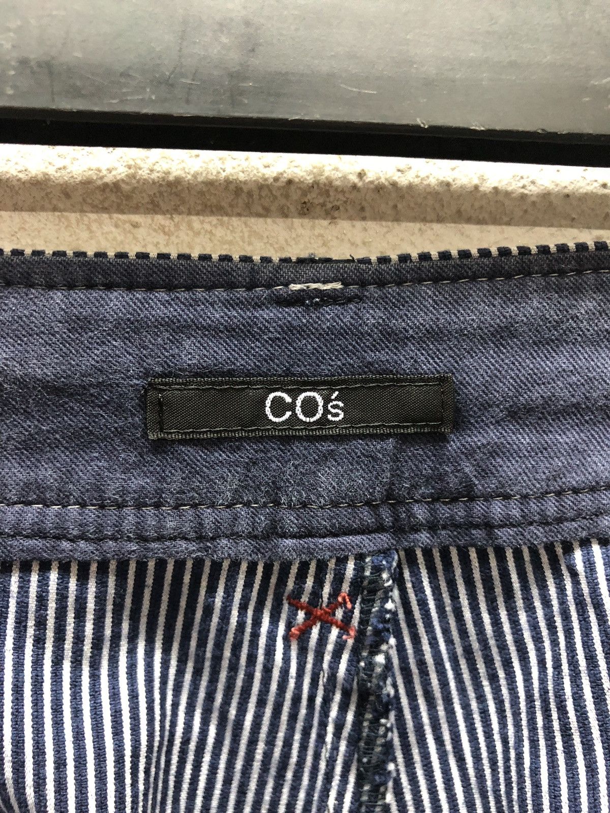 Japanese Brand CO’S Japanese Brand Stripe Cargo Pants Size US 29 - 10 Thumbnail
