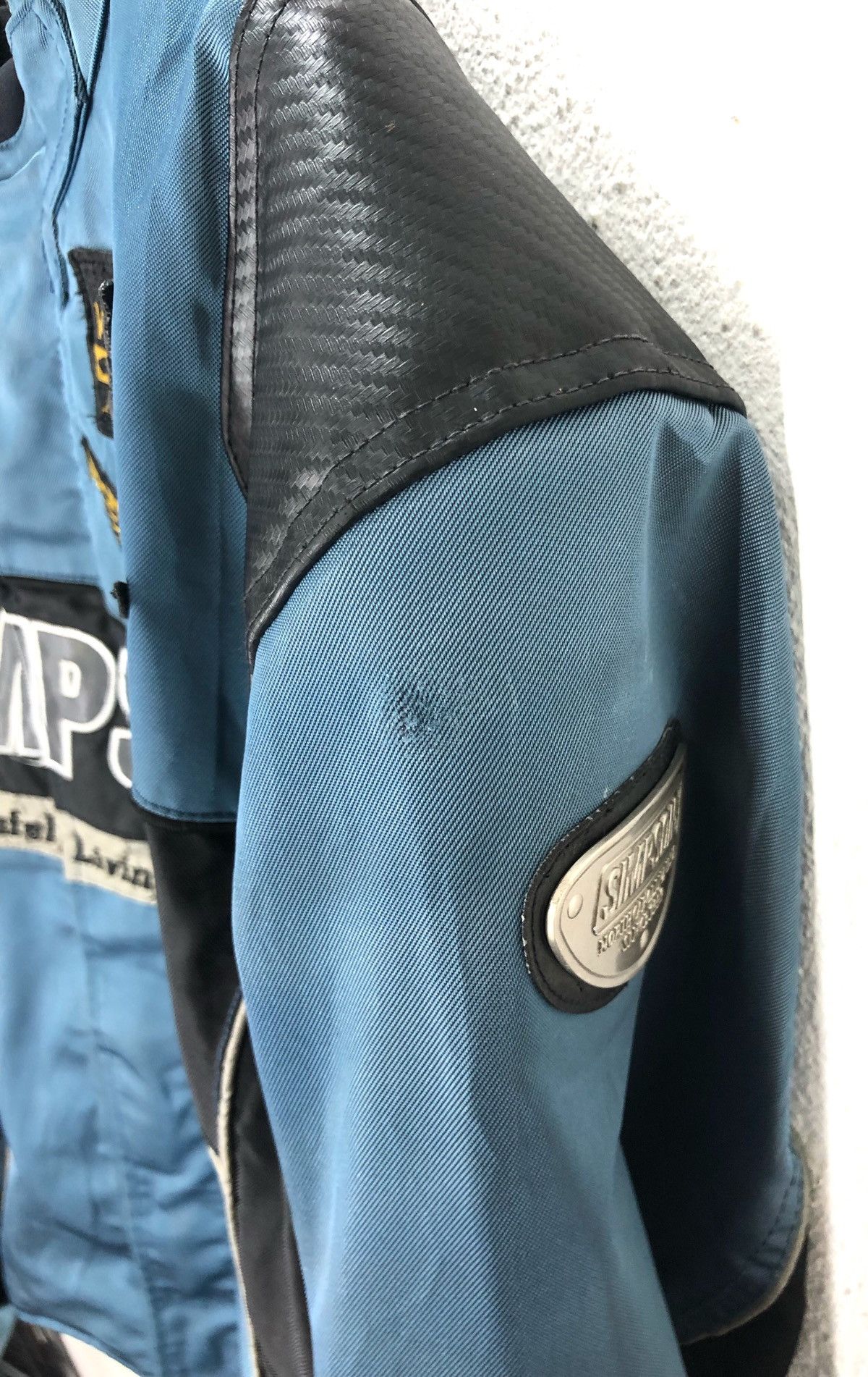 Sports Specialties Vintage Team Simpson Racing Motorsport Jacket Bikers Riders Size US L / EU 52-54 / 3 - 7 Thumbnail