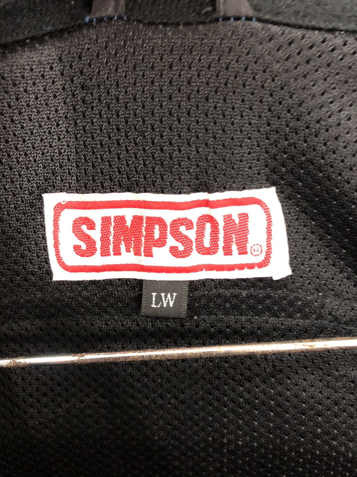 Sports Specialties Vintage Team Simpson Racing Motorsport Jacket Bikers Riders Size US L / EU 52-54 / 3 - 17 Thumbnail