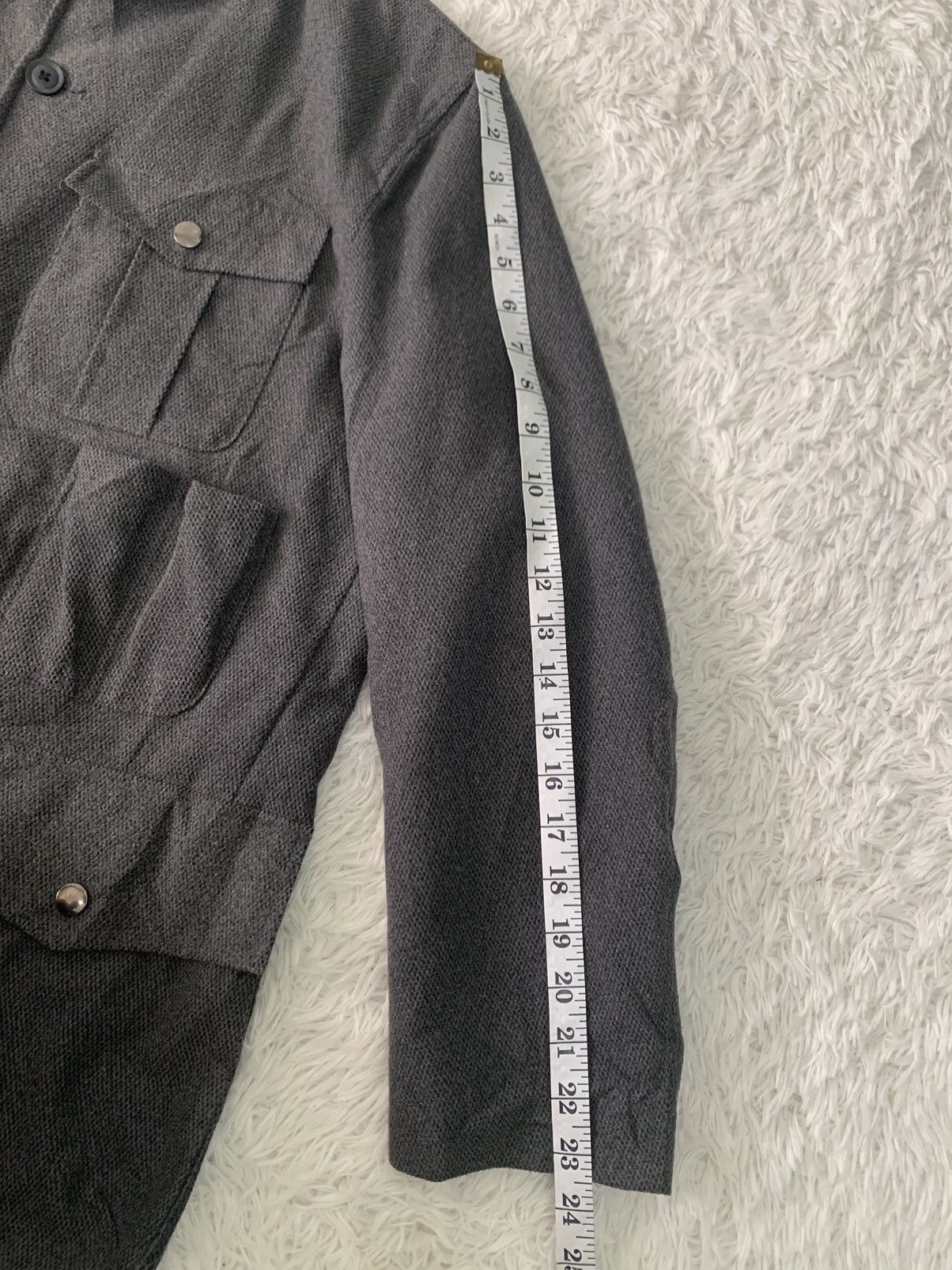 Kansai Yamamoto Vtg Rare Kansai Yamamoto Homme Multipockets Utility Jacket Size US M / EU 48-50 / 2 - 14 Thumbnail