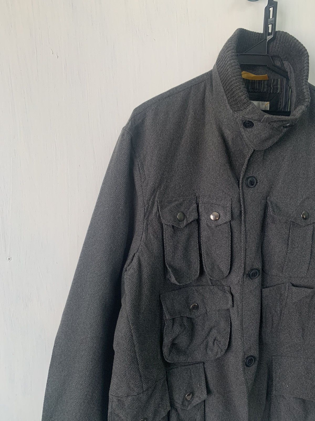 Kansai Yamamoto Vtg Rare Kansai Yamamoto Homme Multipockets Utility Jacket Size US M / EU 48-50 / 2 - 3 Thumbnail