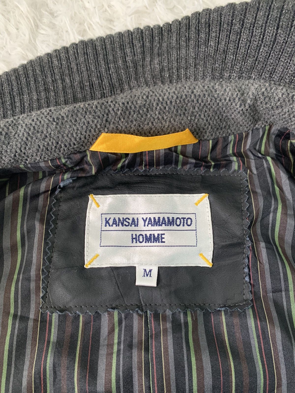 Kansai Yamamoto Vtg Rare Kansai Yamamoto Homme Multipockets Utility Jacket Size US M / EU 48-50 / 2 - 15 Thumbnail
