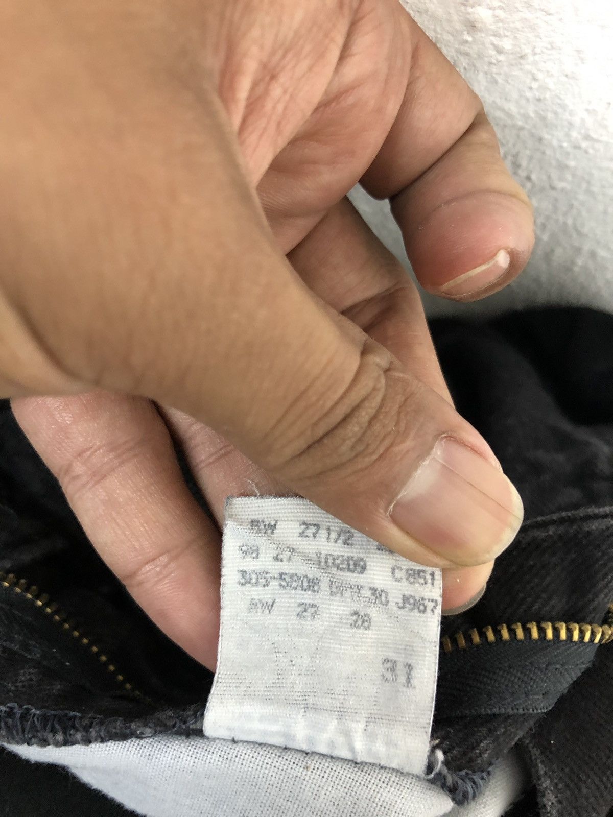 Lee × Vintage Vtg Lee Denim Size US 31 - 10 Thumbnail
