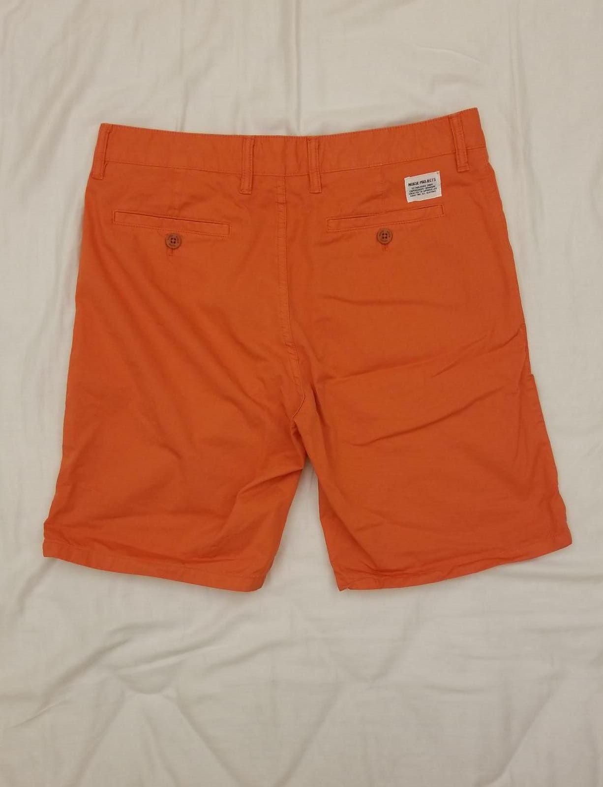 Norse Projects Aros Light Twill Short Burned Red Size US 30 / EU 46 - 1 Thumbnail