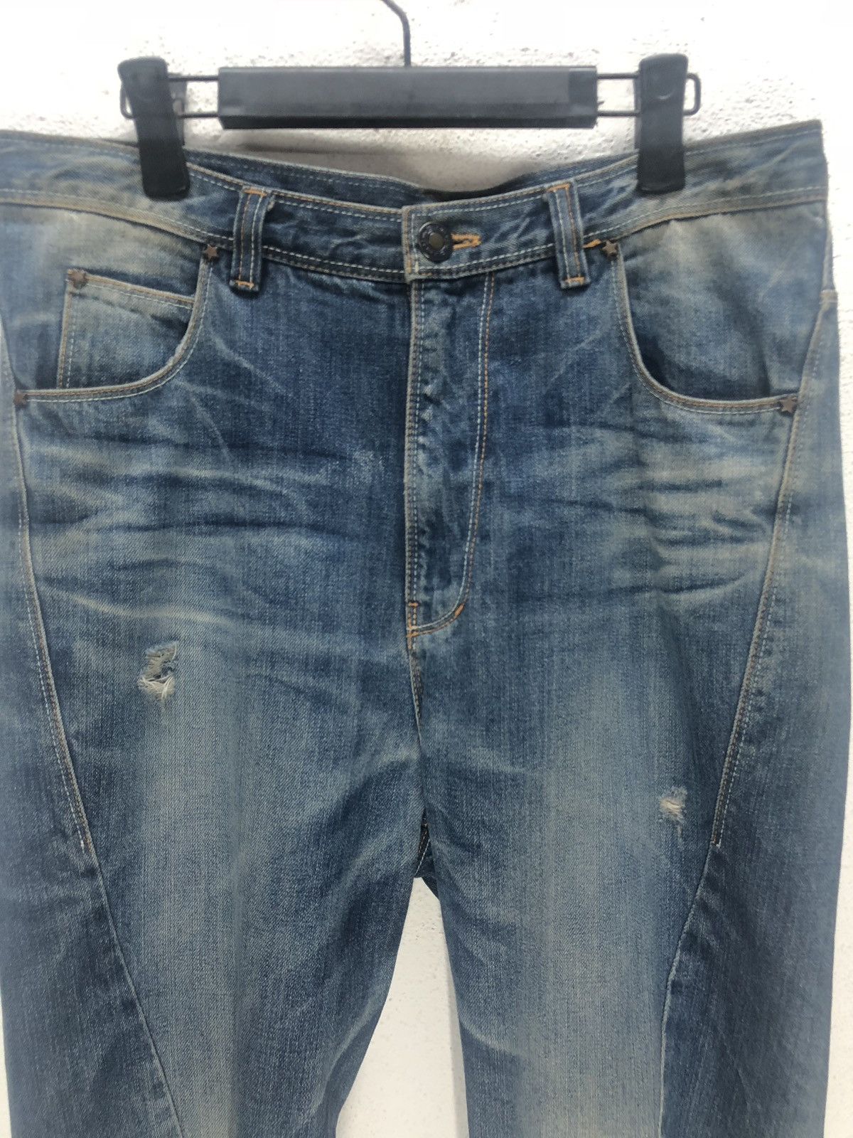 Designer × Japanese Brand BLT BLUE Japanese Brand Denim Jeans Fashion Week Size US 34 / EU 50 - 4 Thumbnail