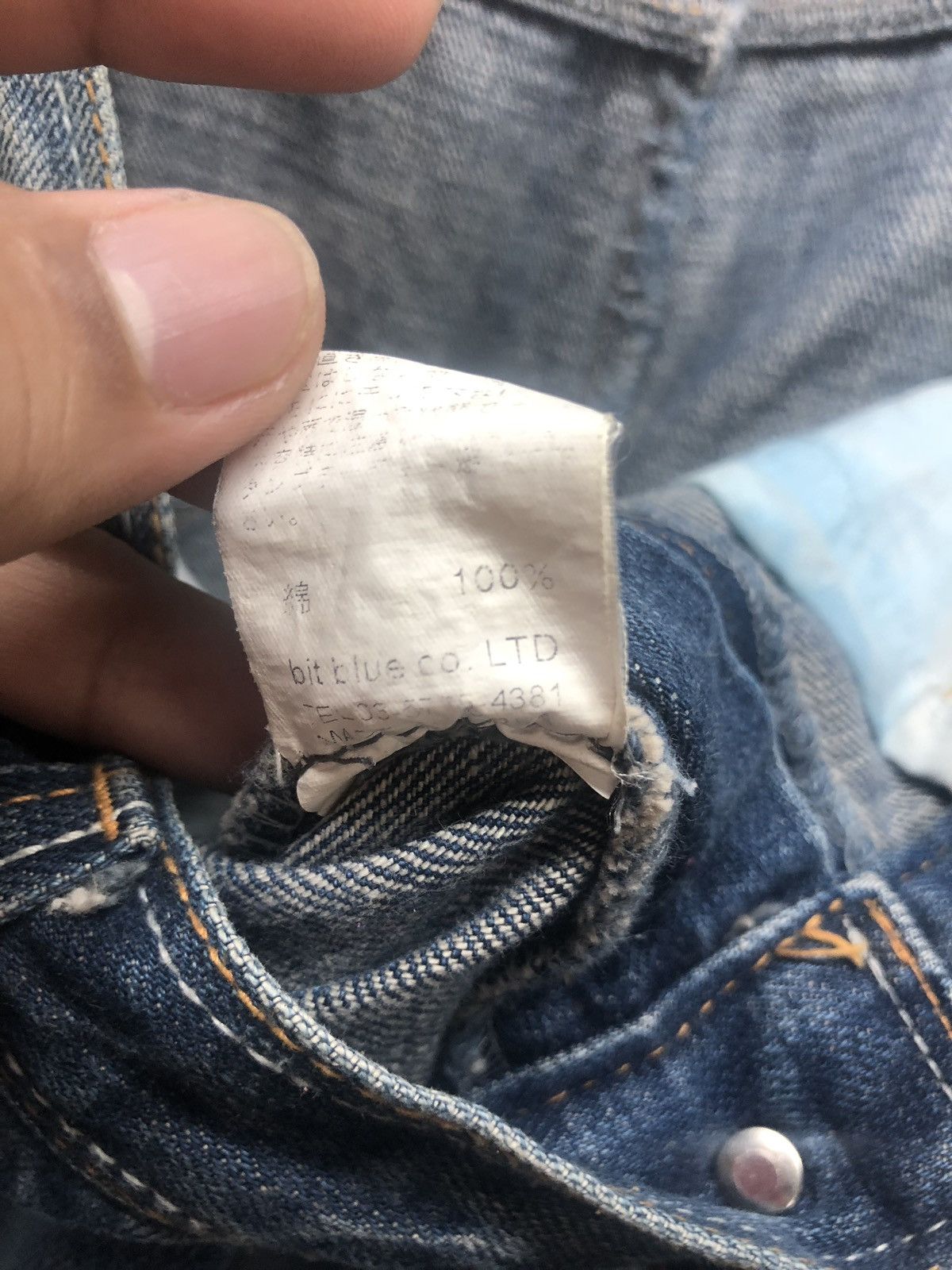 Designer × Japanese Brand BLT BLUE Japanese Brand Denim Jeans Fashion Week Size US 34 / EU 50 - 14 Thumbnail