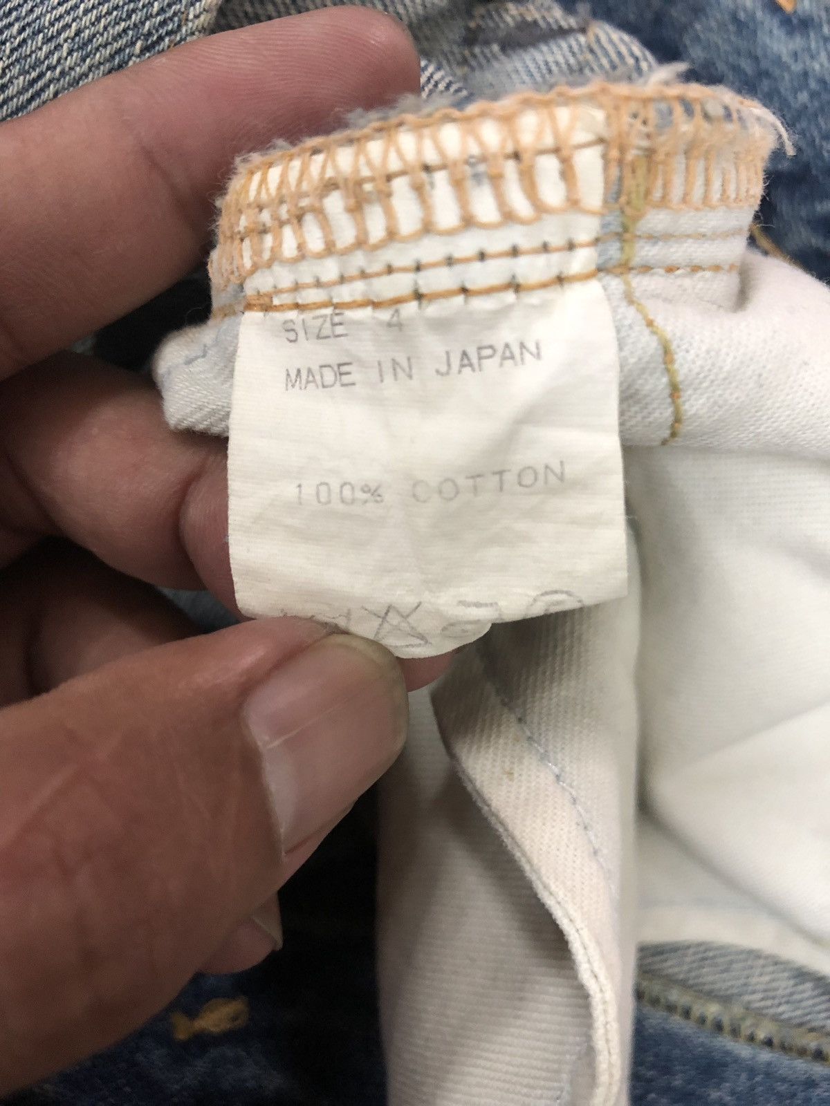 Designer × Japanese Brand Mark A denim Size US 34 / EU 50 - 14 Thumbnail