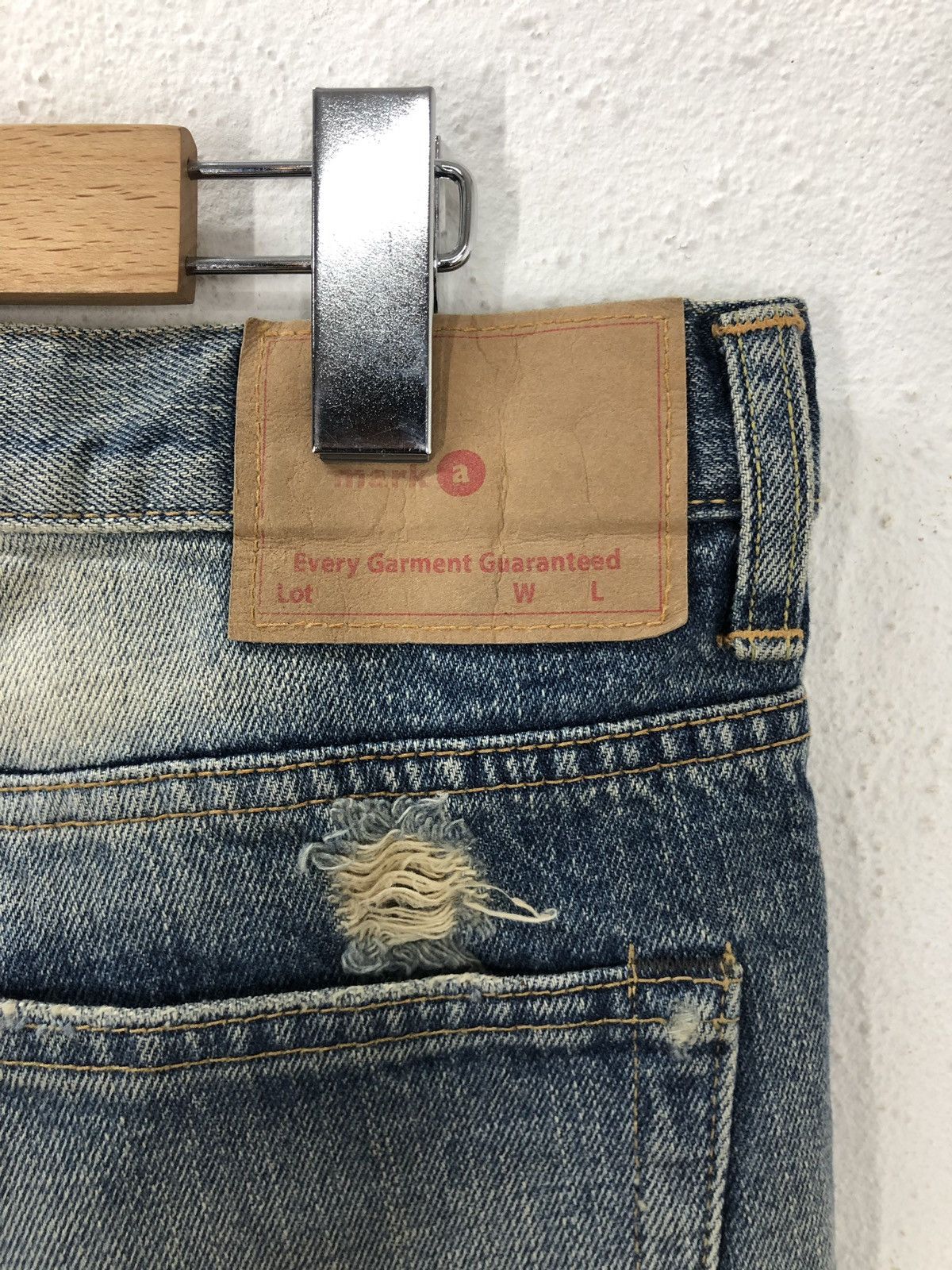 Designer × Japanese Brand Mark A denim Size US 34 / EU 50 - 10 Thumbnail