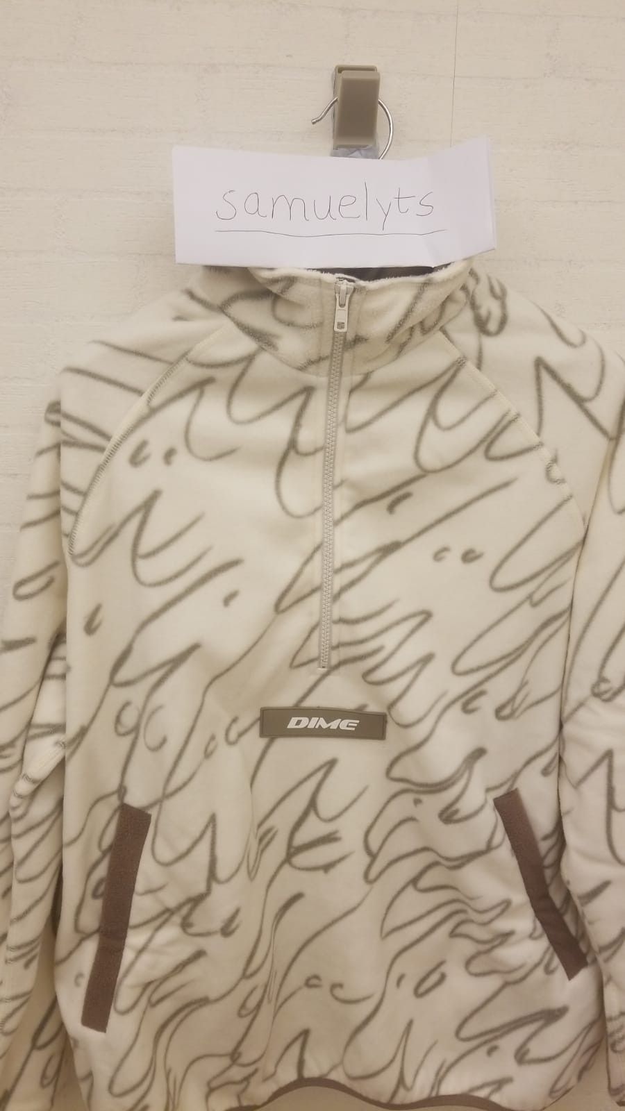 Dime Faces Quarter Zip Fleece Size US S / EU 44-46 / 1 - 4 Thumbnail