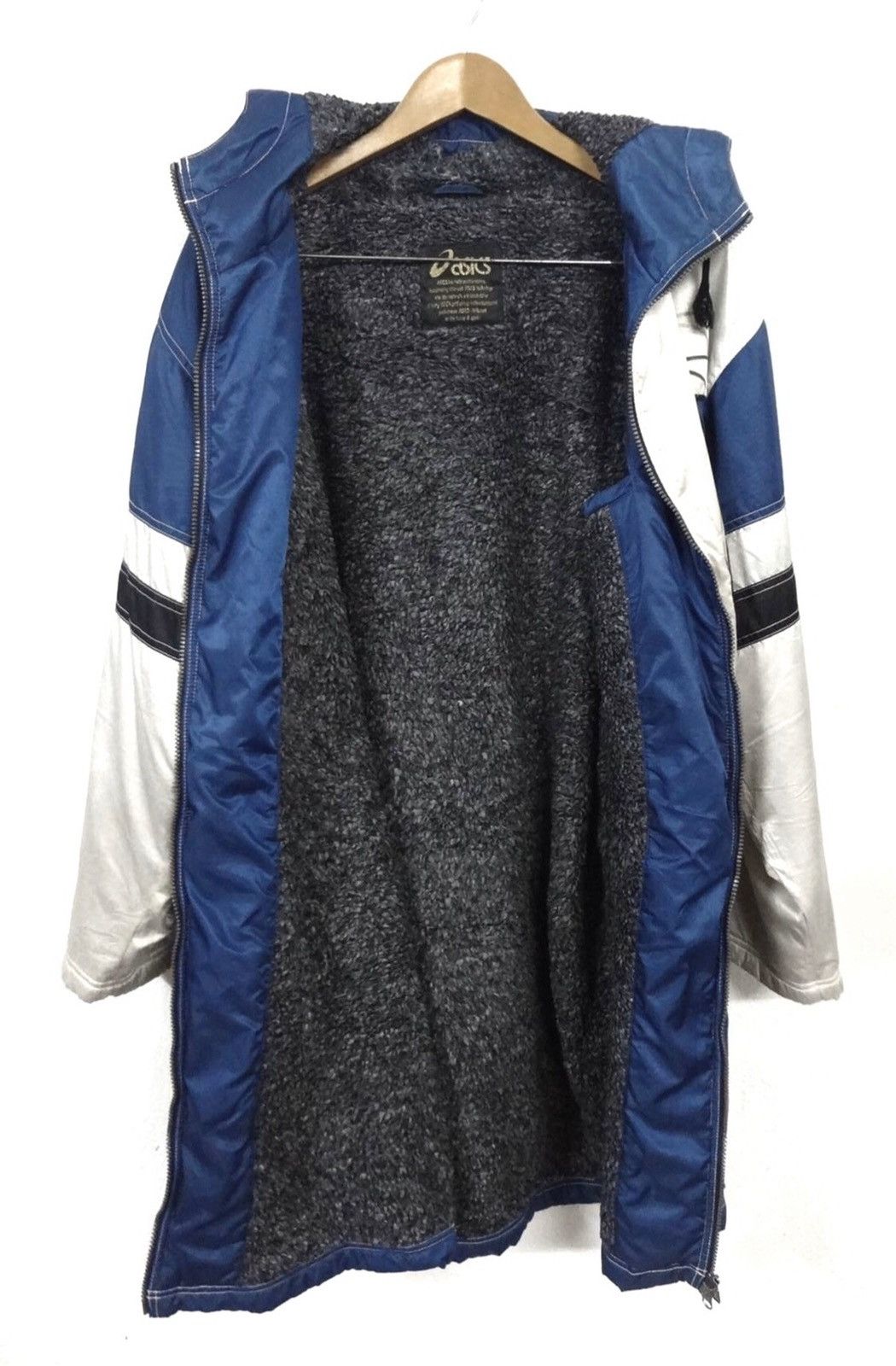 Asics Vintage Asics Sportswear Windbreaker Bomber Long Jacket Size US L / EU 52-54 / 3 - 2 Thumbnail