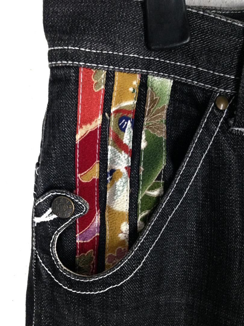 Japanese Brand GEMSTONE Made in Japan Art Drawstring Hem Cropped Style Size US 30 / EU 46 - 7 Thumbnail