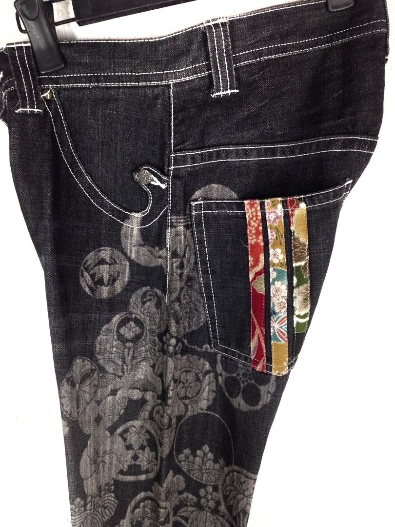 Japanese Brand GEMSTONE Made in Japan Art Drawstring Hem Cropped Style Size US 30 / EU 46 - 9 Thumbnail