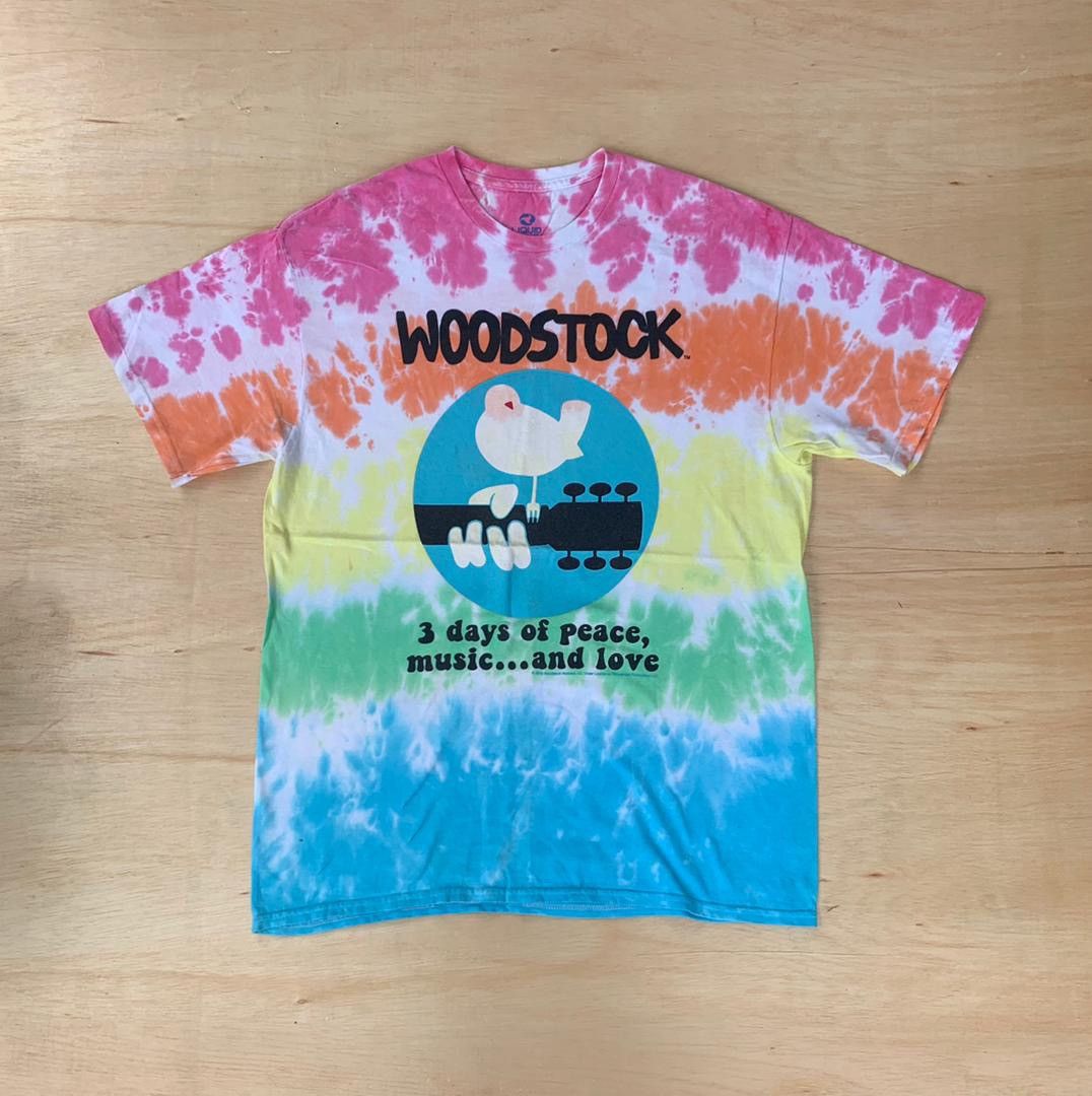 Band Tees × Liquid Blue × Vintage vintage tee woodstock B14 Size US L / EU 52-54 / 3 - 1 Thumbnail