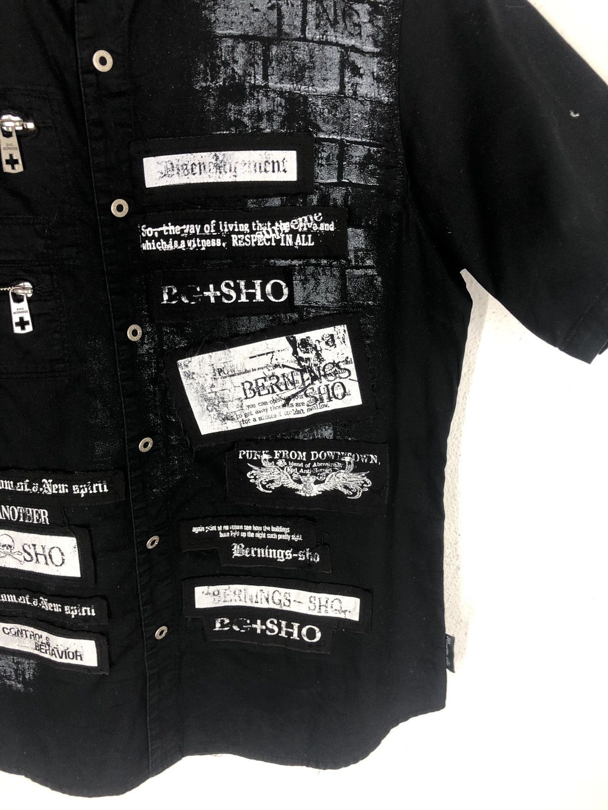 Japanese Brand Sho Bernings button shirt Size US M / EU 48-50 / 2 - 3 Thumbnail