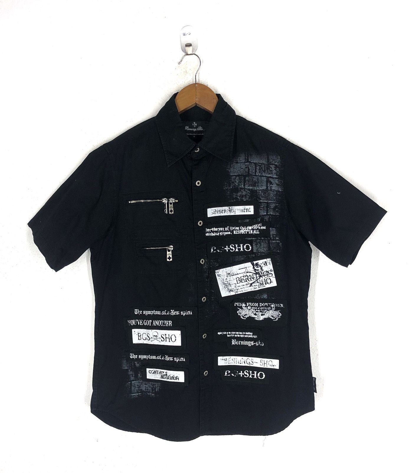 Japanese Brand Sho Bernings button shirt Size US M / EU 48-50 / 2 - 1 Thumbnail